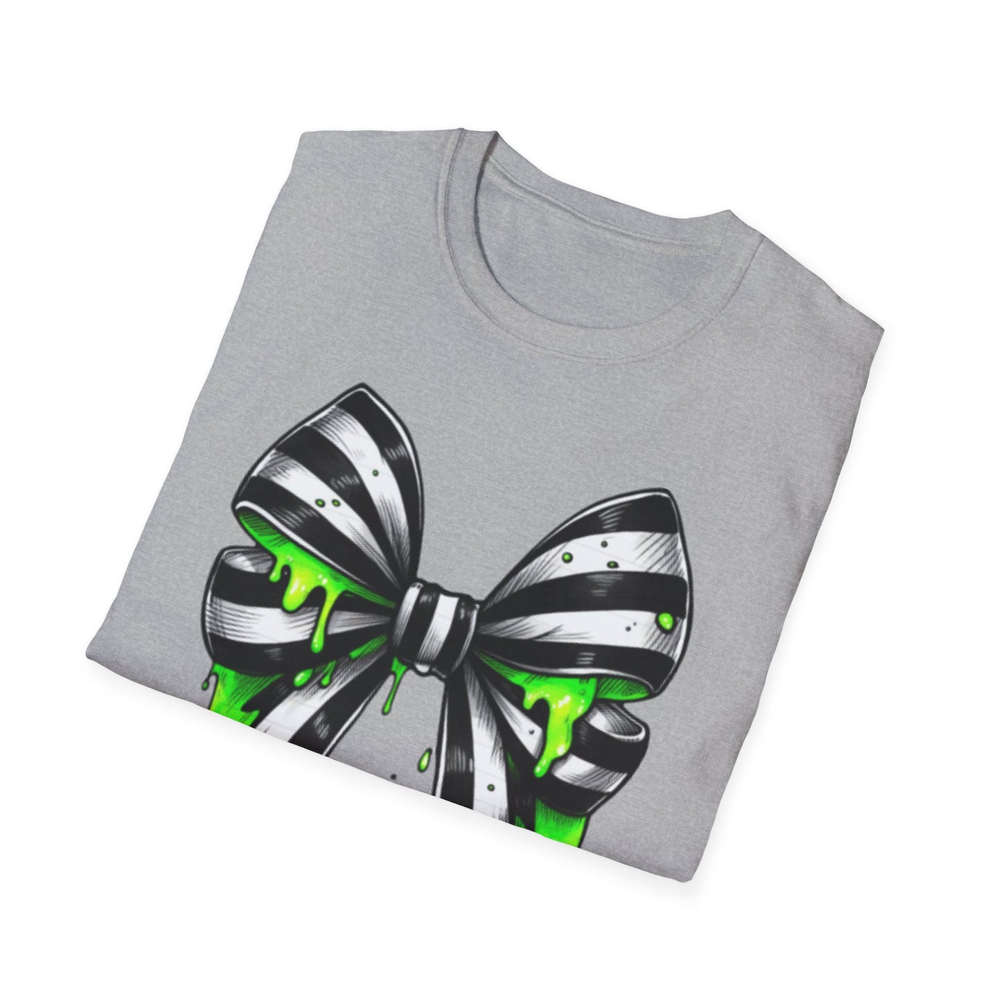 Halloween Striped Bow Tee
