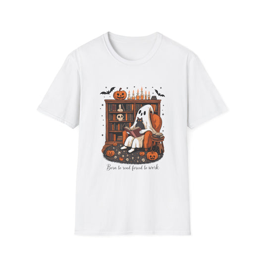 Book Lover Ghost Unisex T-Shirt