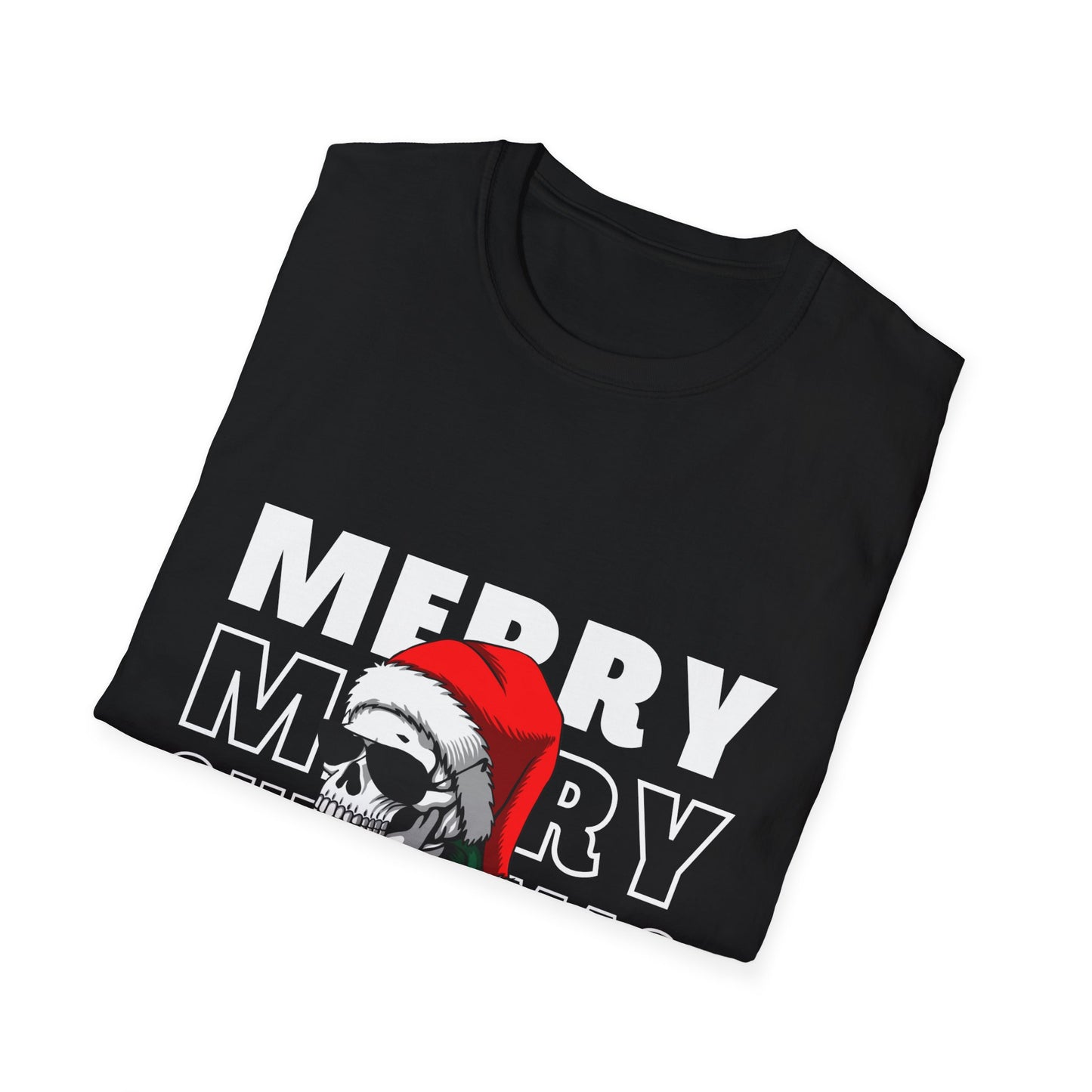 Santa Skull Christmas Tee