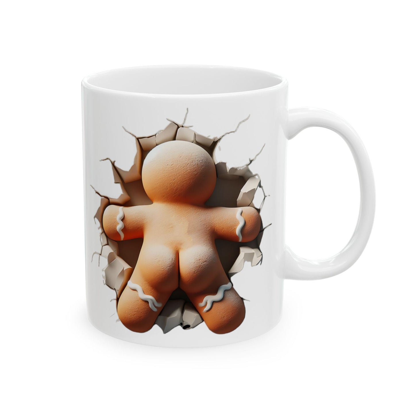 Christmas Gingerbread Man Breakthrough Mug