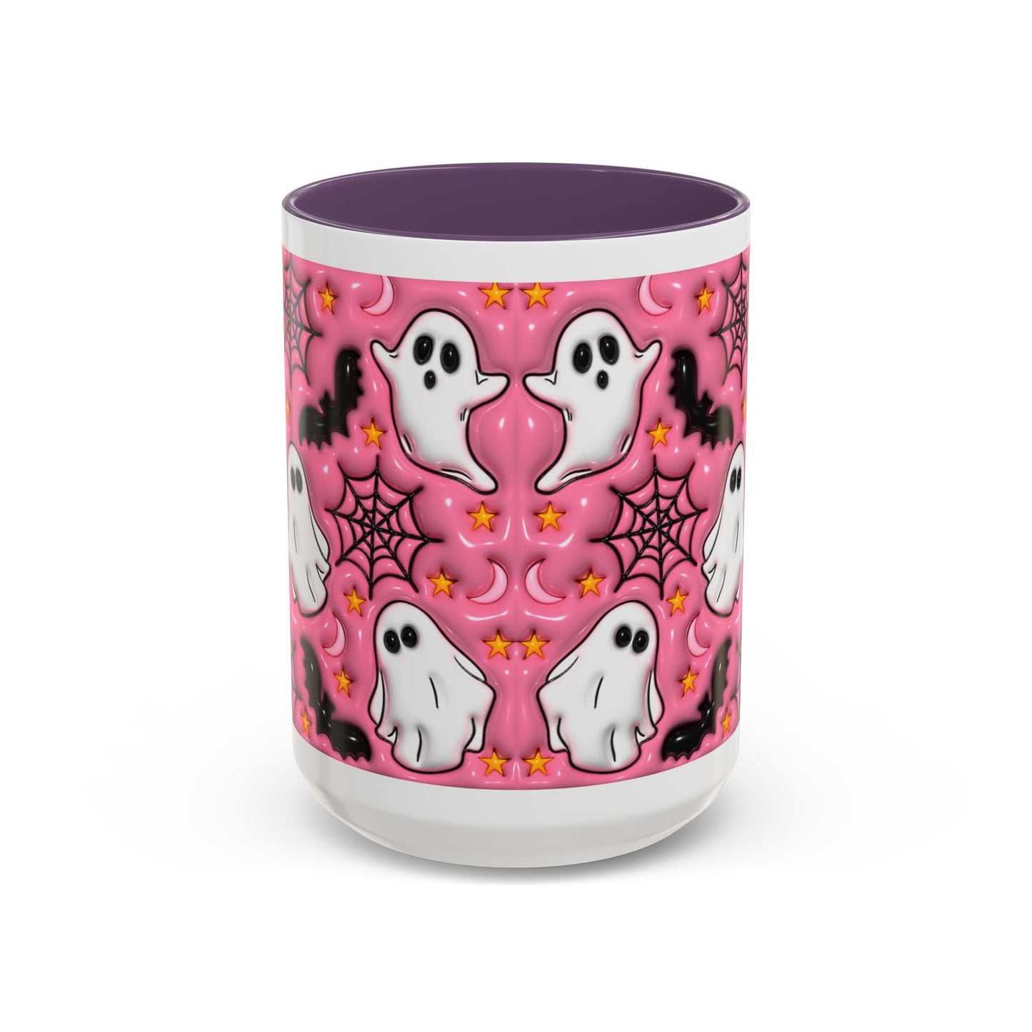 Pink Spooky Ghost Coffee Mug