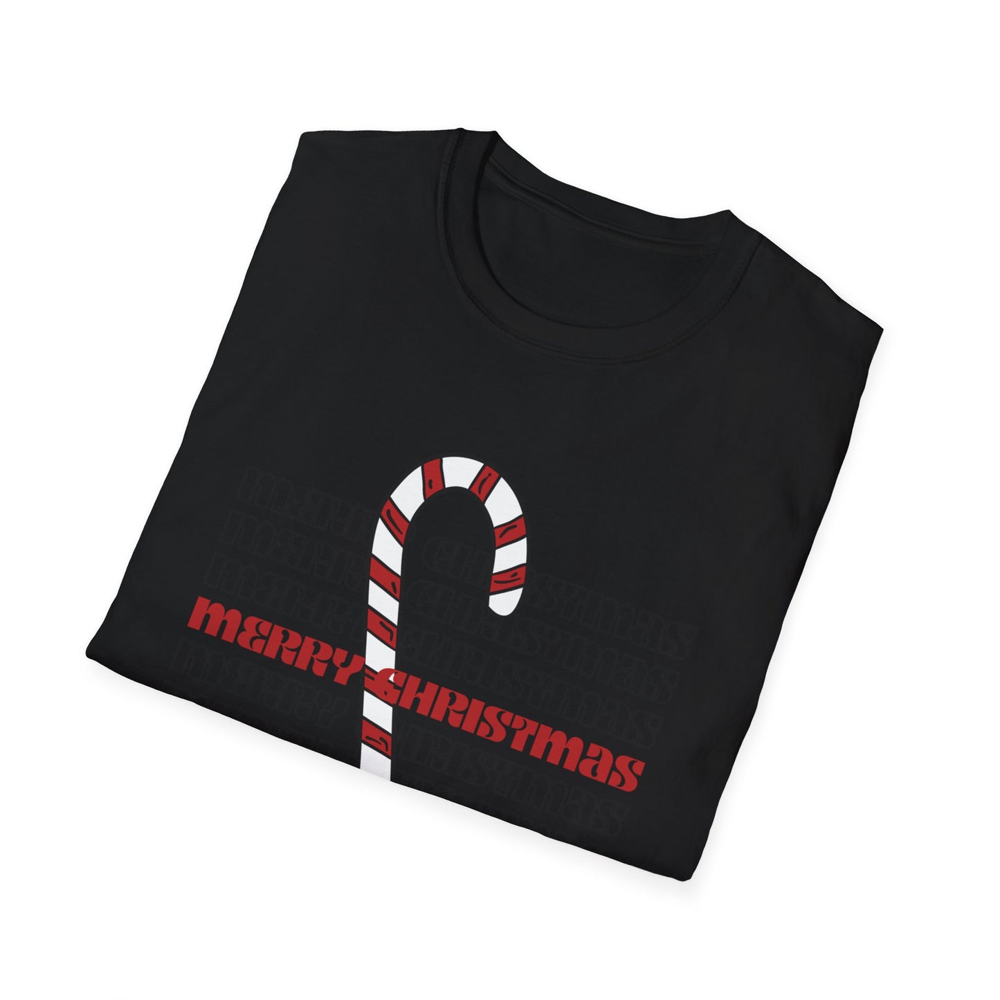 Merry Christmas Candy Cane Tee