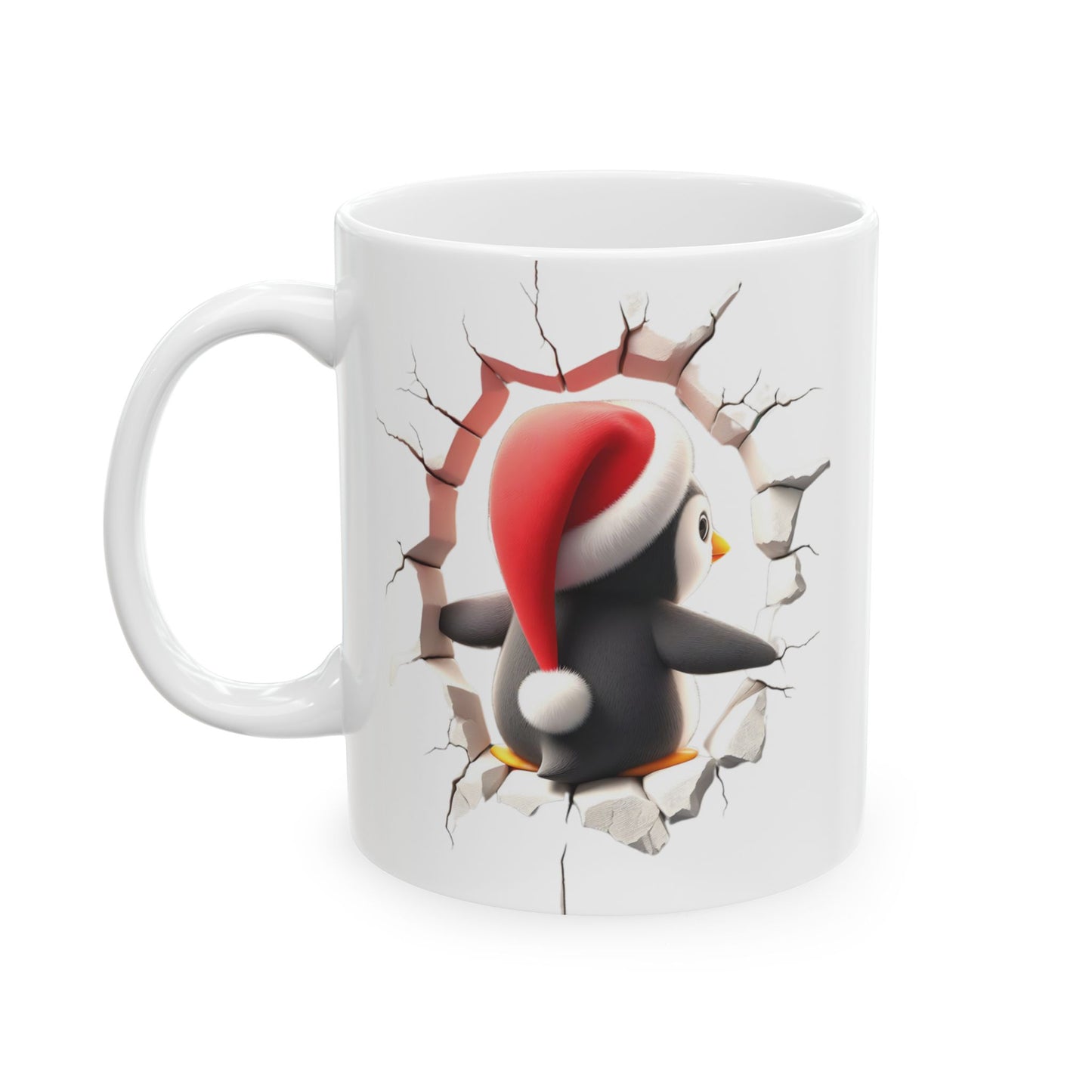 Christmas Penguin Breakthrough Mug