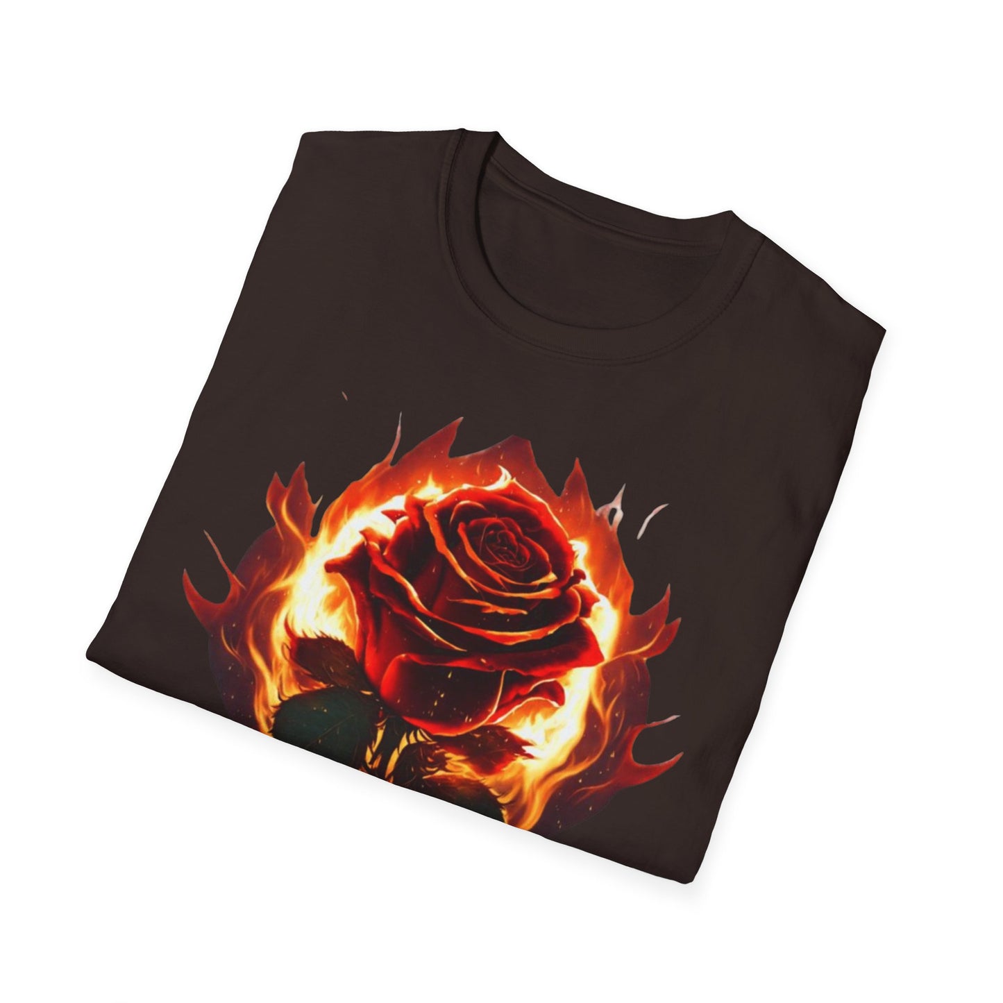 Rose and Flames T-Shirt
