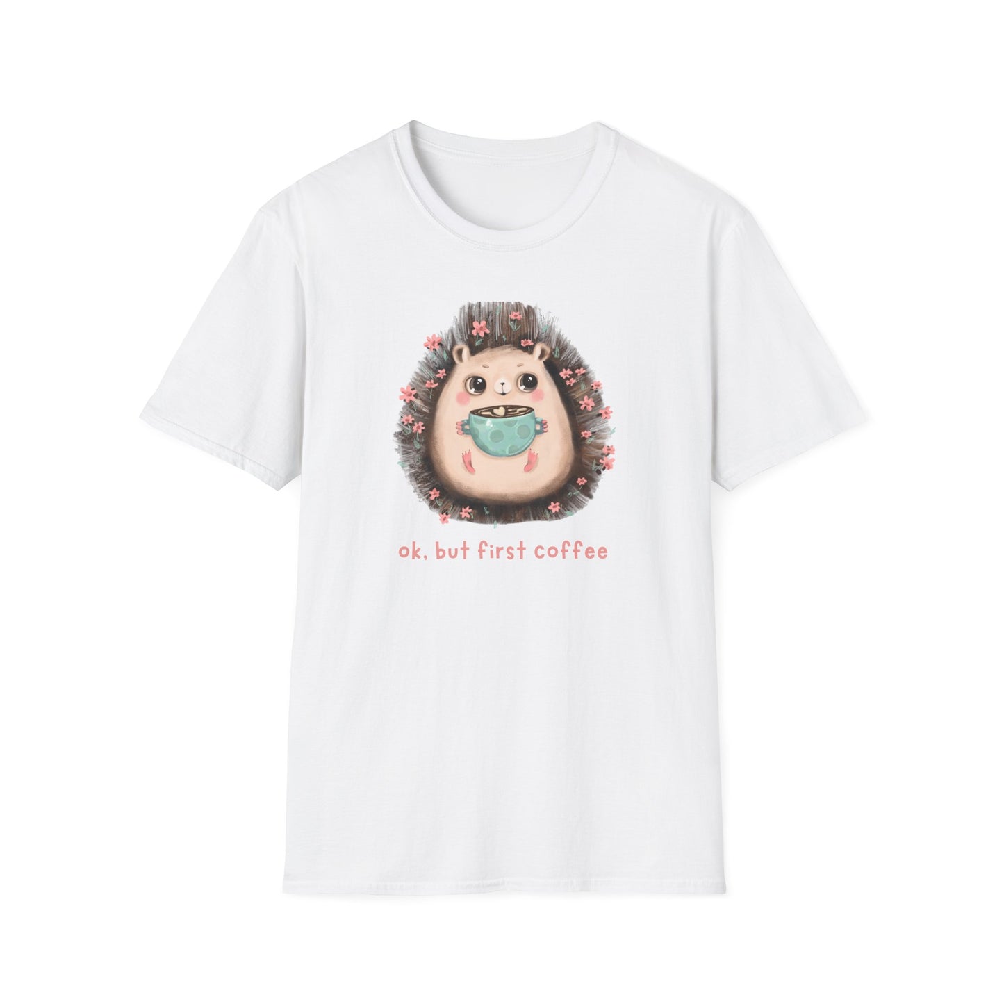 Coffee Hedgehog T-Shirt