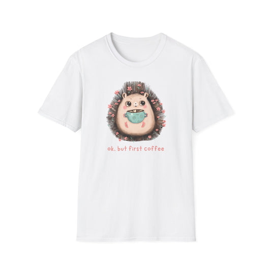 Coffee Hedgehog T-Shirt