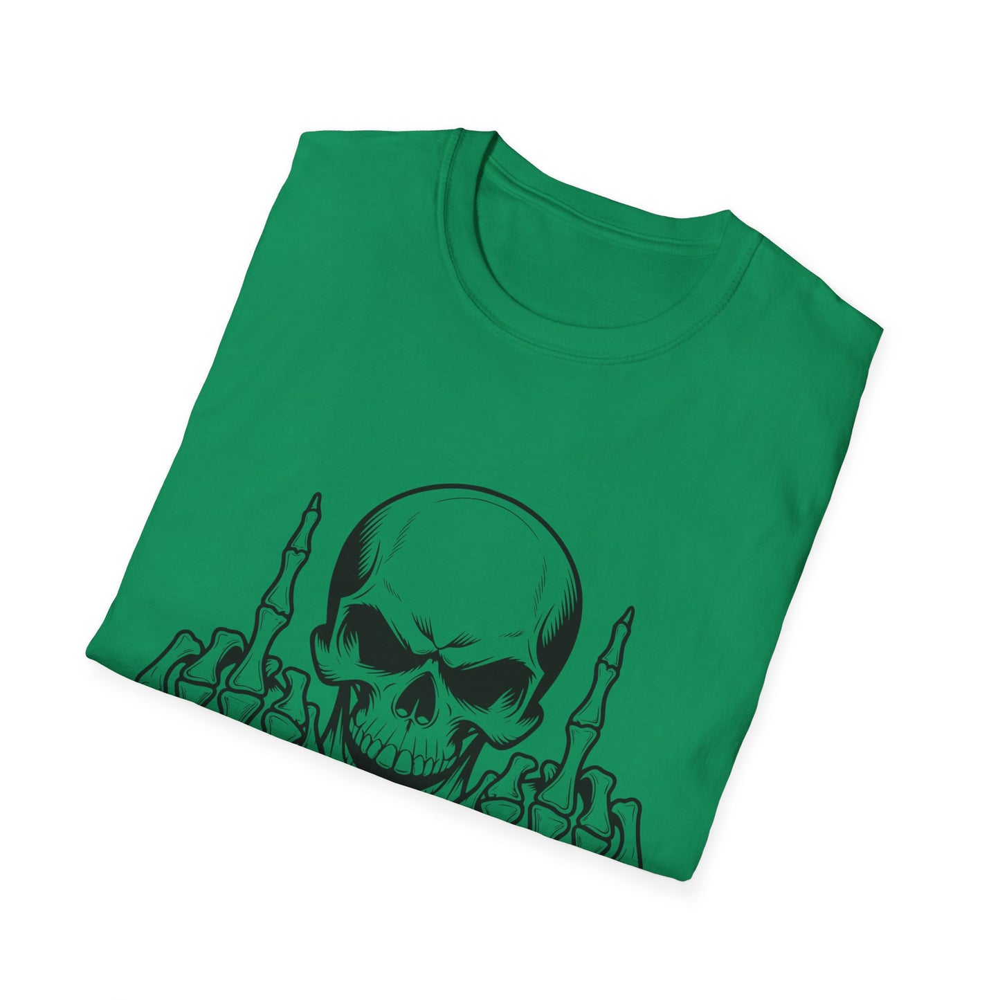 Skull Middle Finger Tee