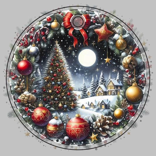 Customizable Christmas Tree Ceramic Christmas Ornament