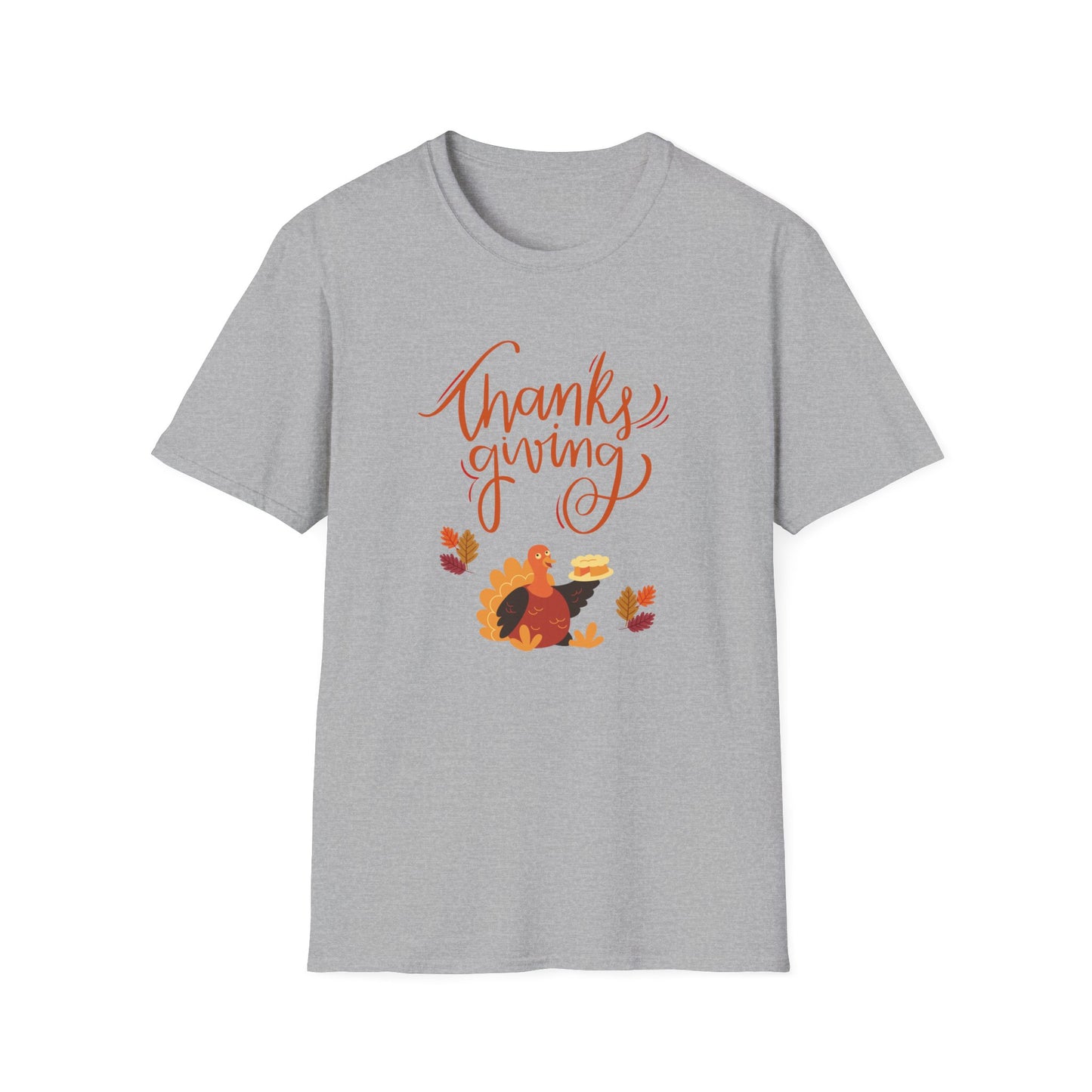 Thanksgiving Turkey Unisex Cotton Tee