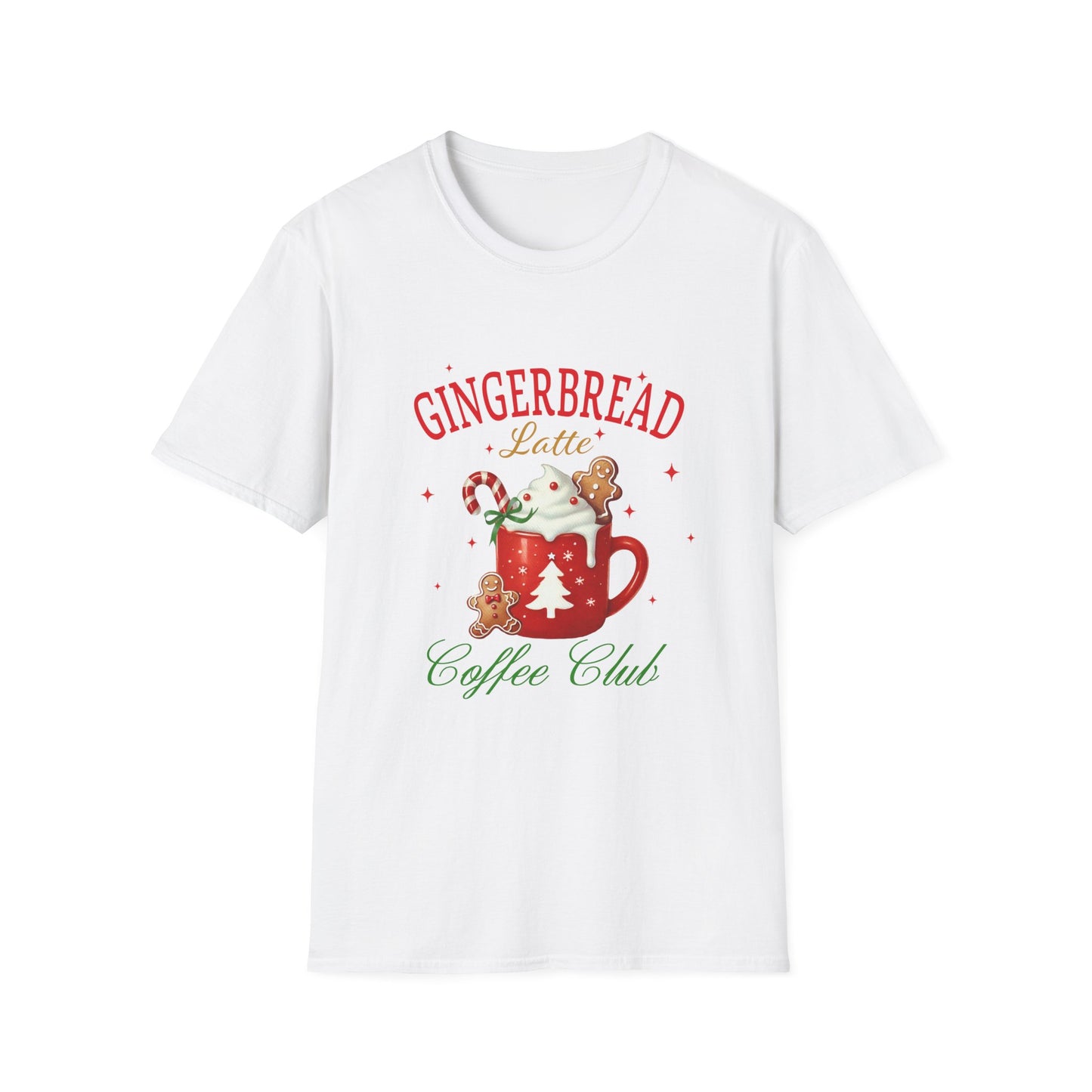 Gingerbread Latte Christmas Club Unisex Tee