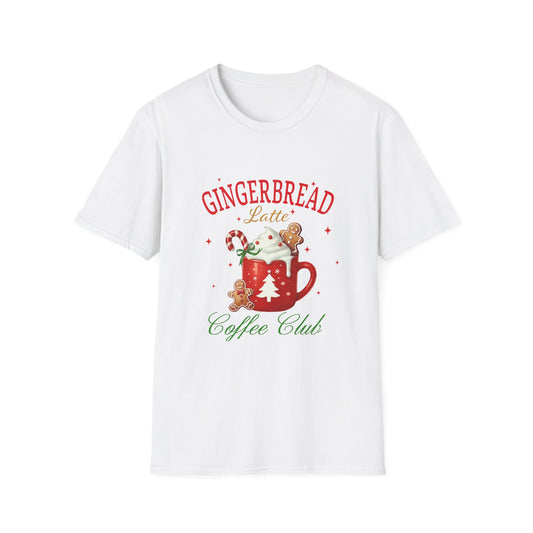 Gingerbread Latte Christmas Club Unisex Tee