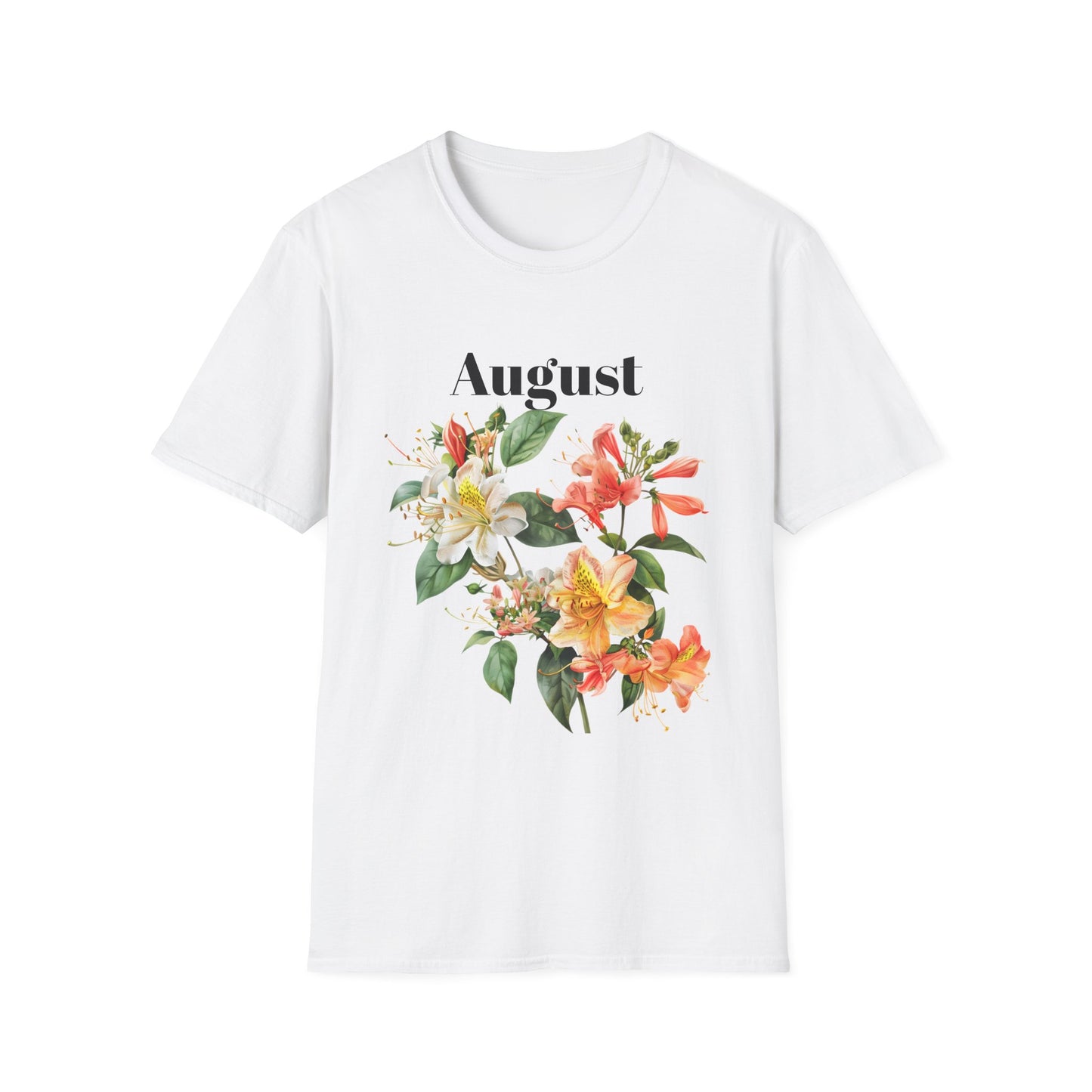 Birth Month Flower Tee - August