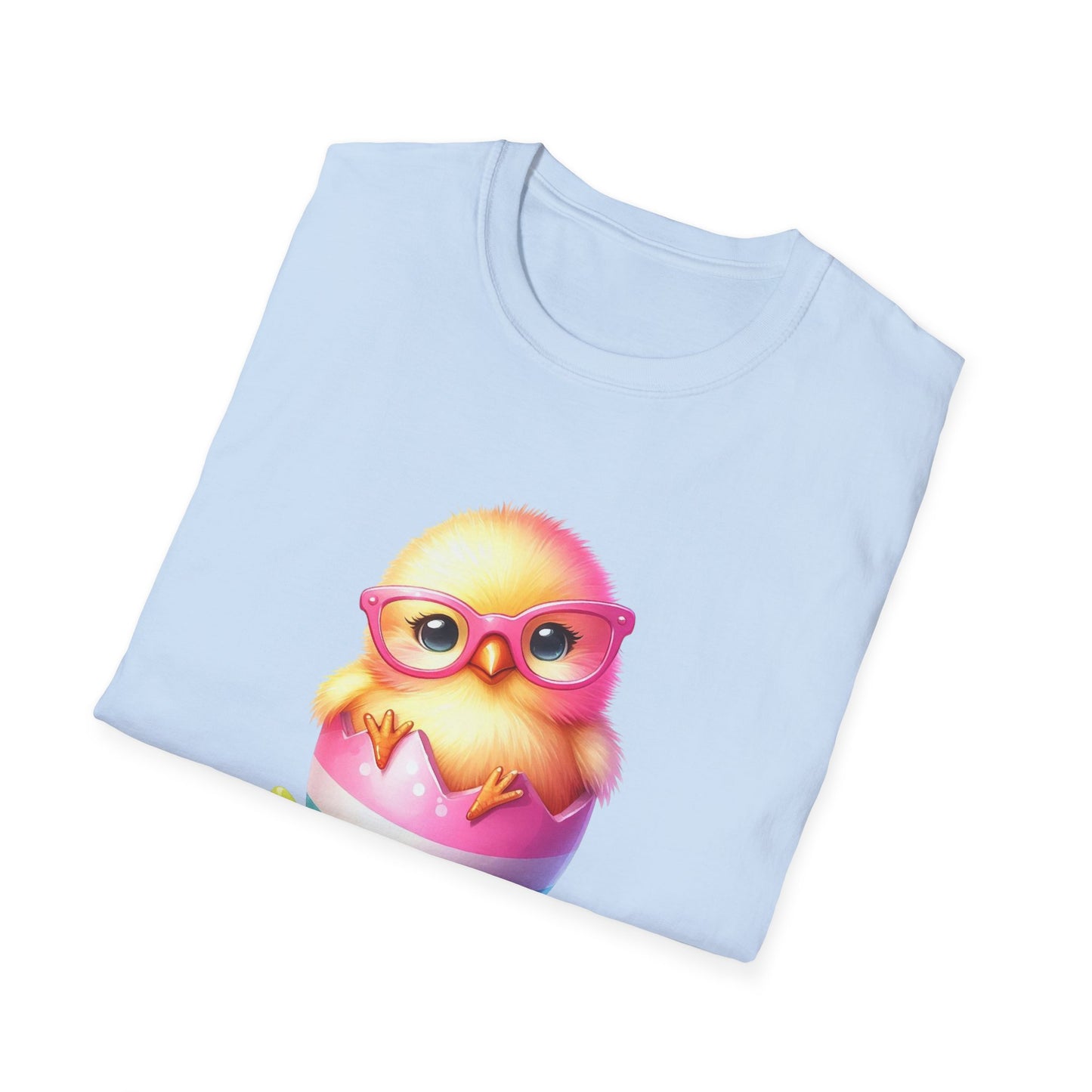 Easter Chick in Egg Unisex Cotton Tee