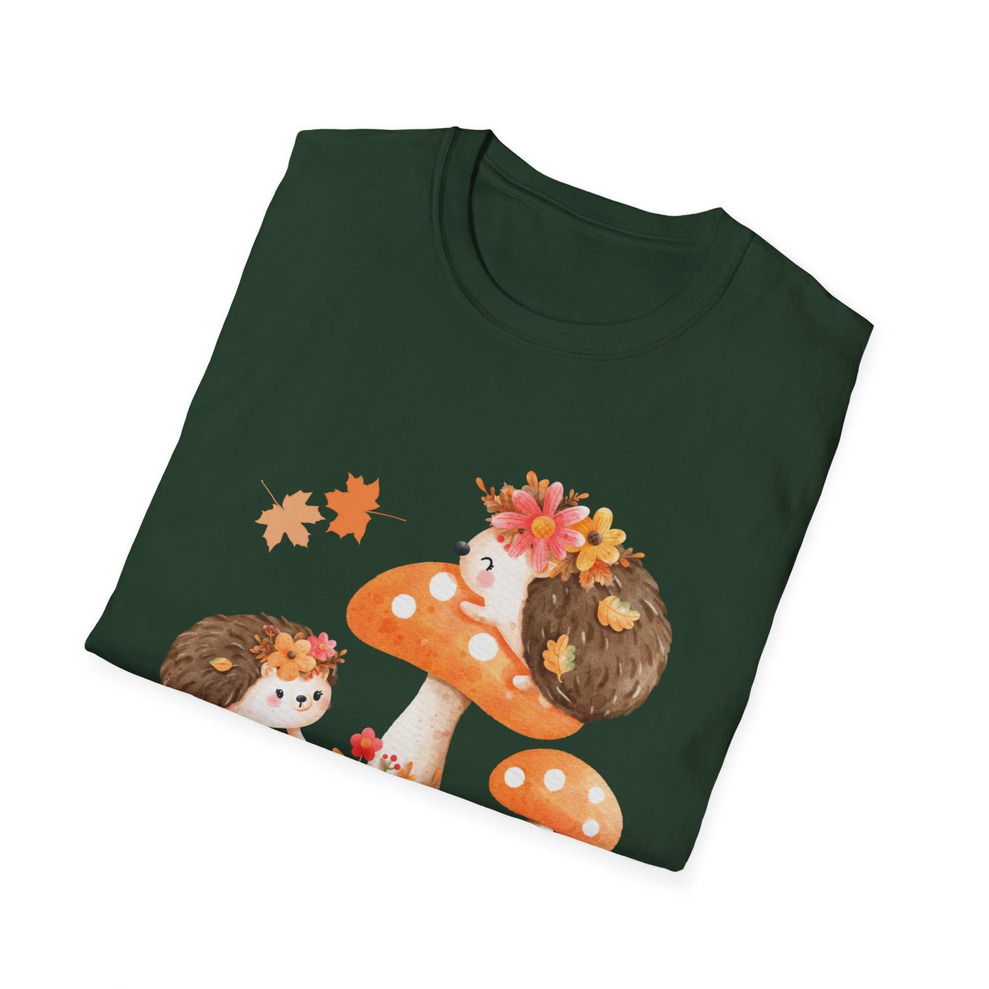 Autumn Vibes Hedgehogs T-Shirt