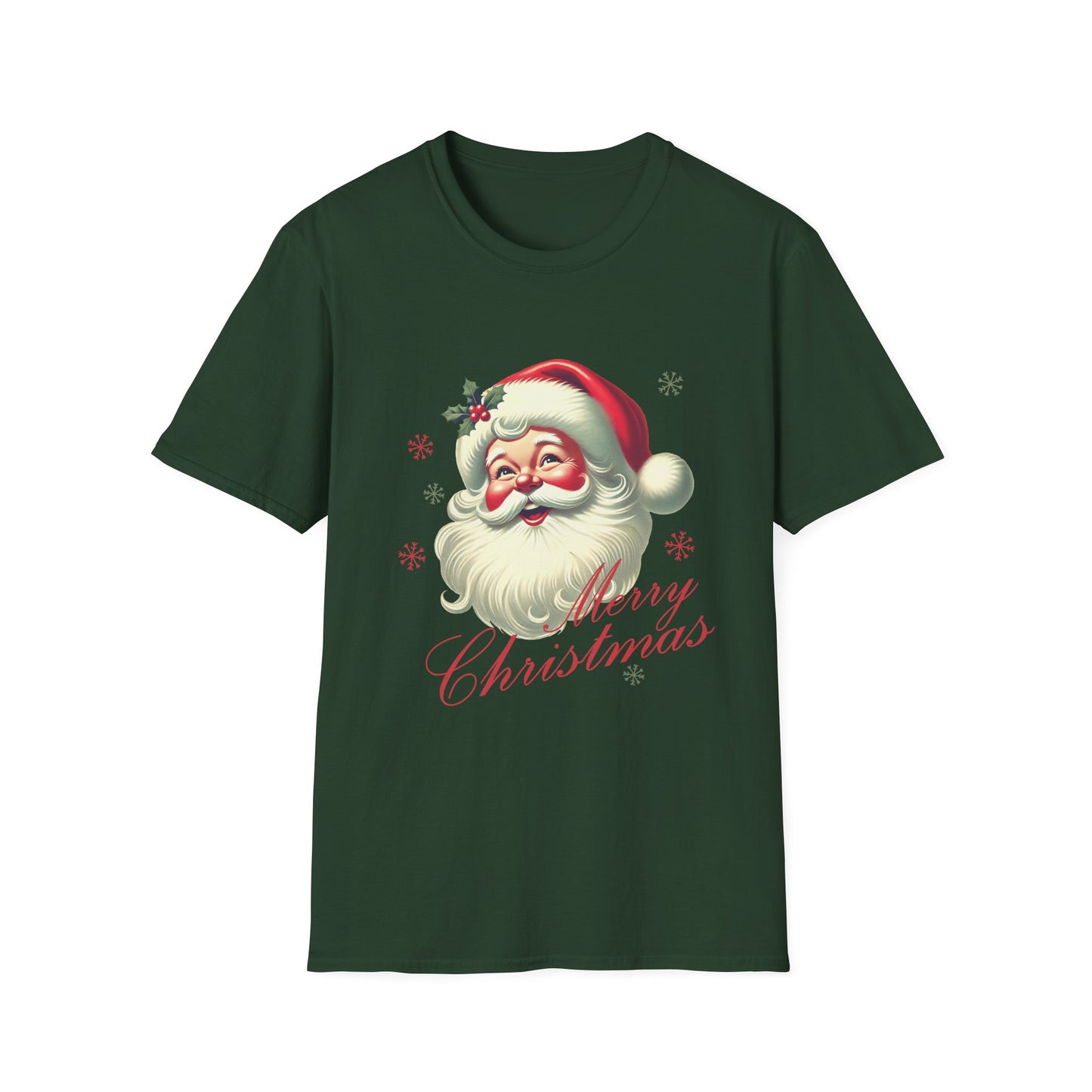 Retro Santa Christmas Tee