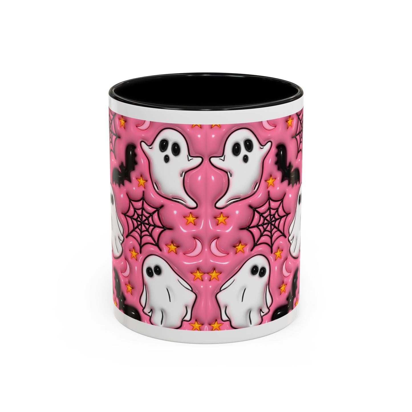 Pink Spooky Ghost Coffee Mug
