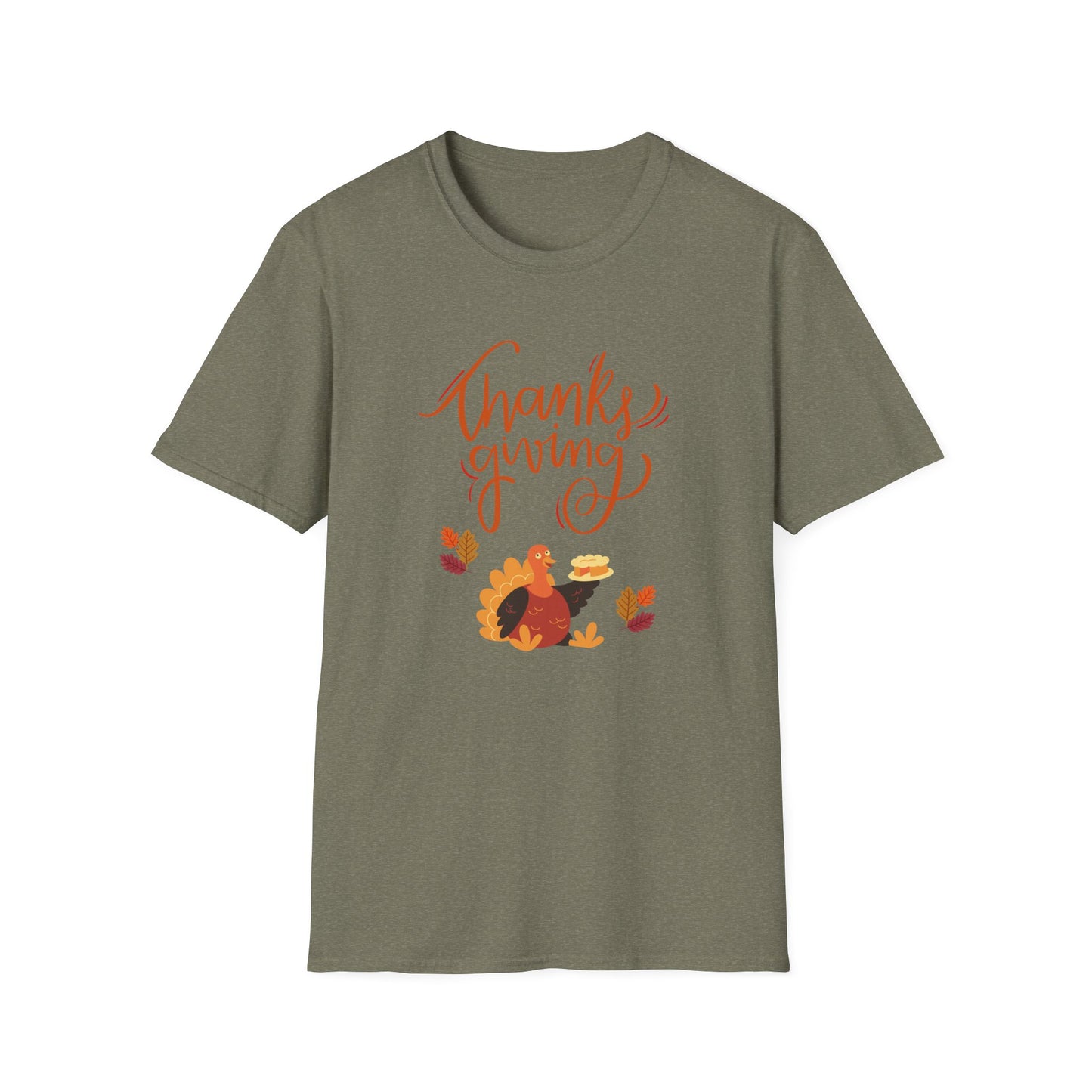Thanksgiving Turkey Unisex Cotton Tee