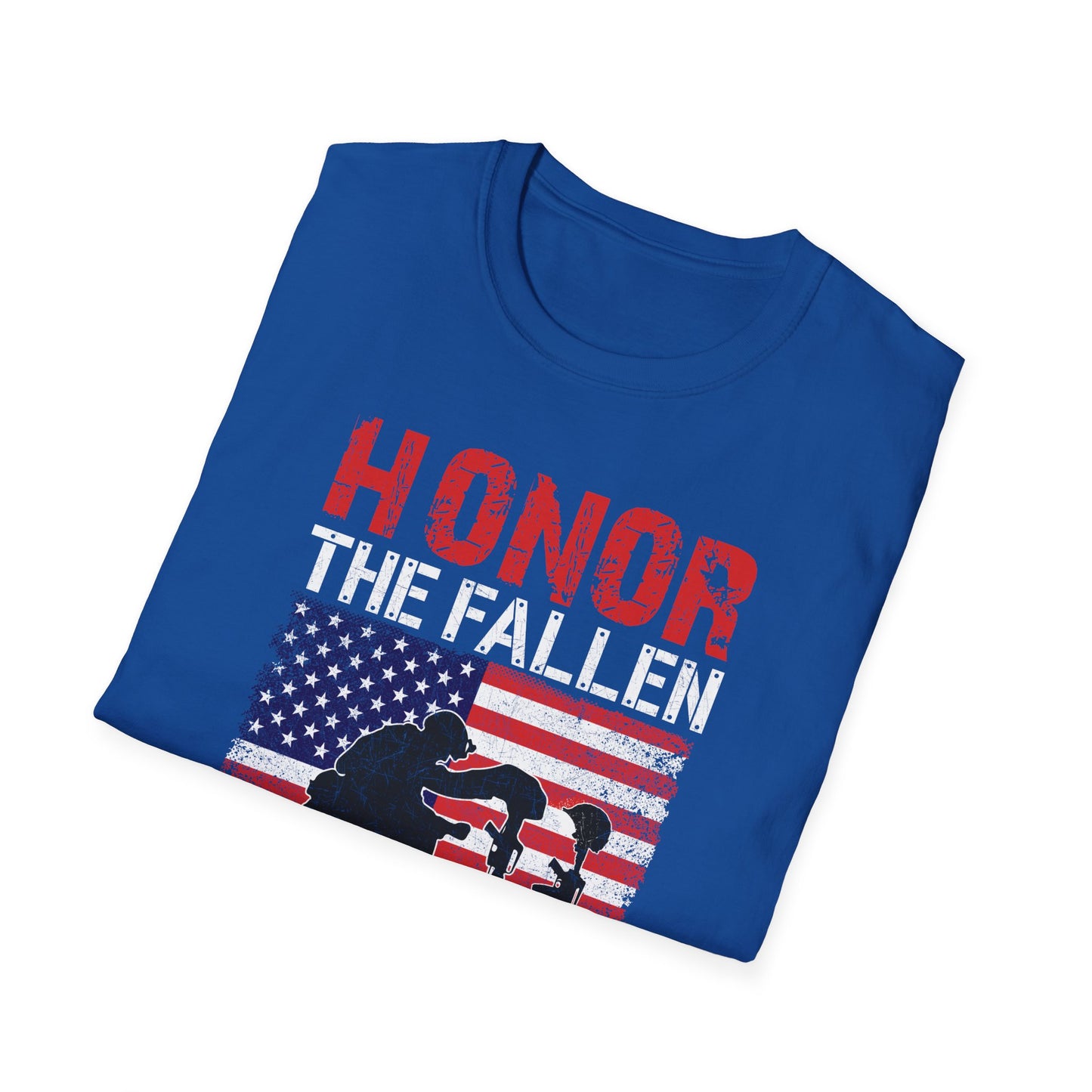 Honor the Fallen Thank the Living Unisex Cotton Tee