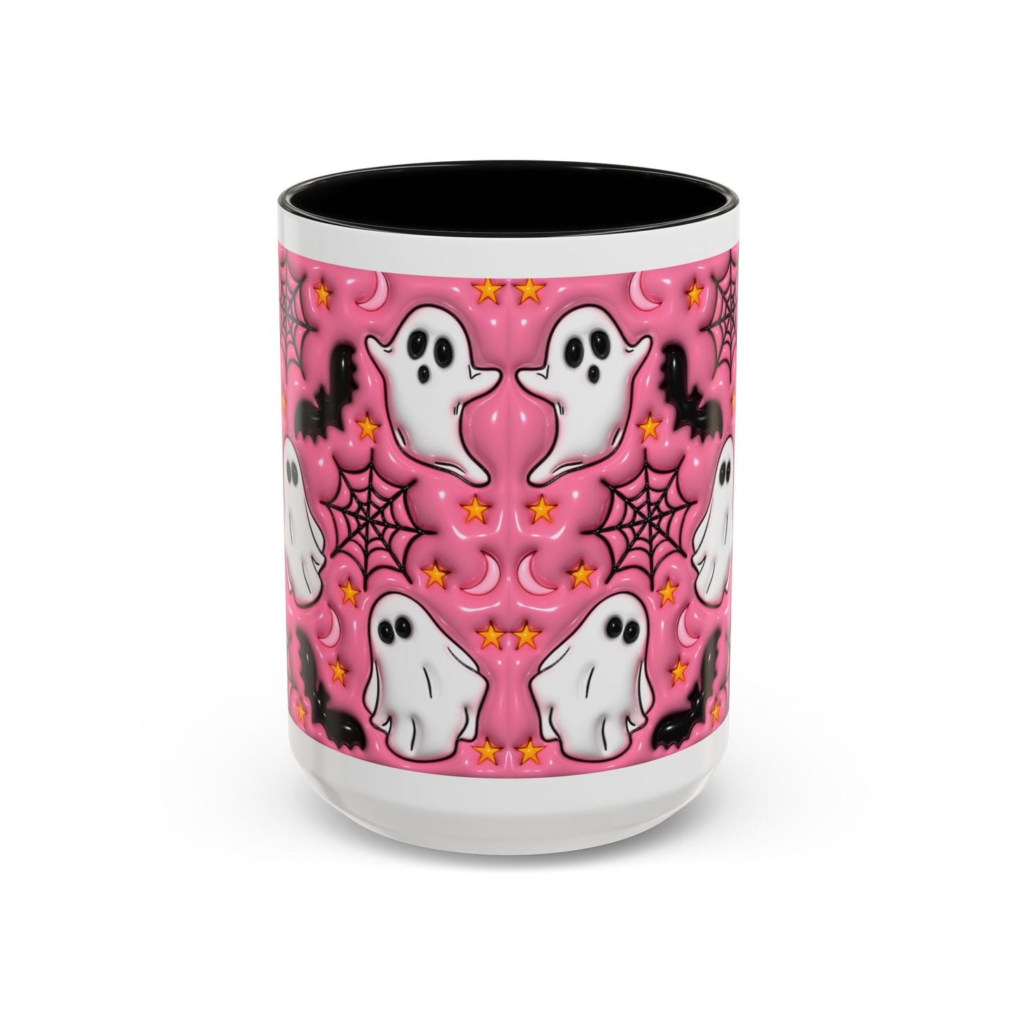 Pink Spooky Ghost Coffee Mug