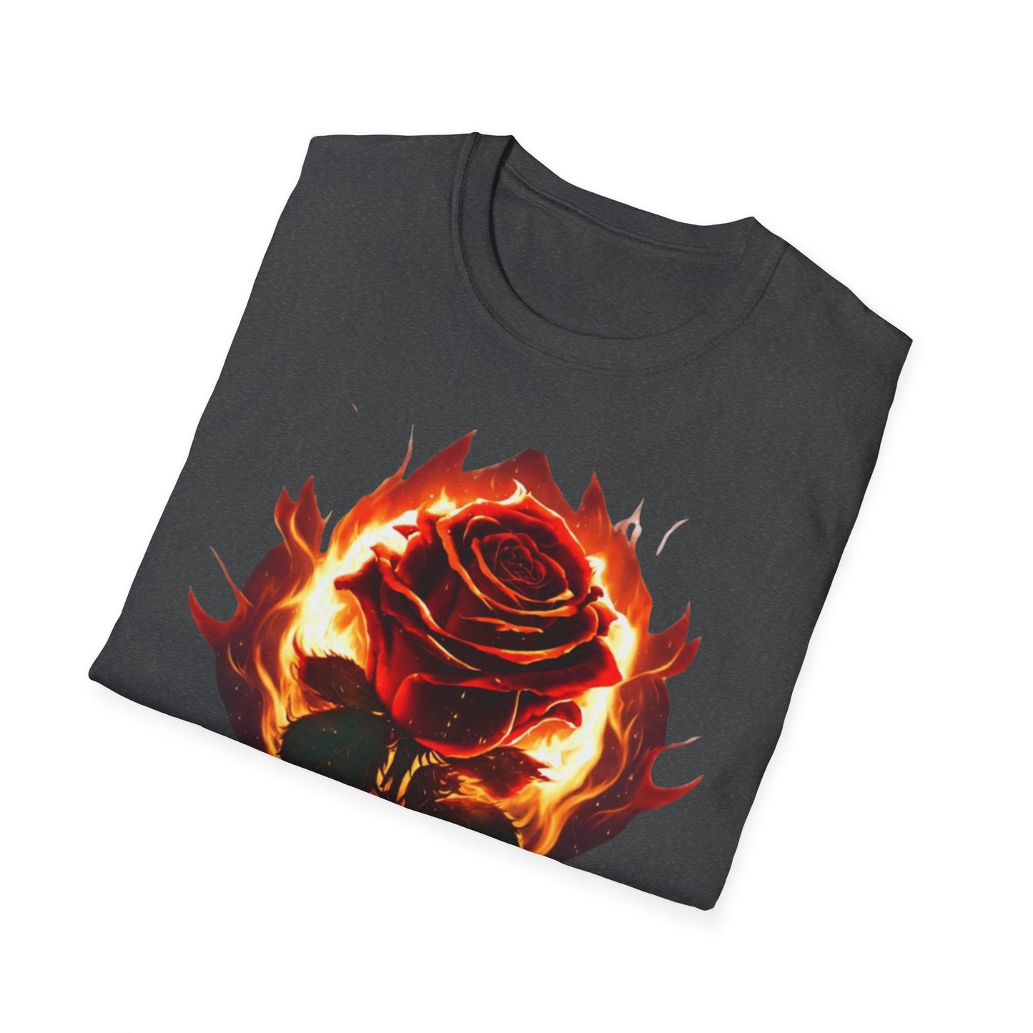 Rose and Flames T-Shirt