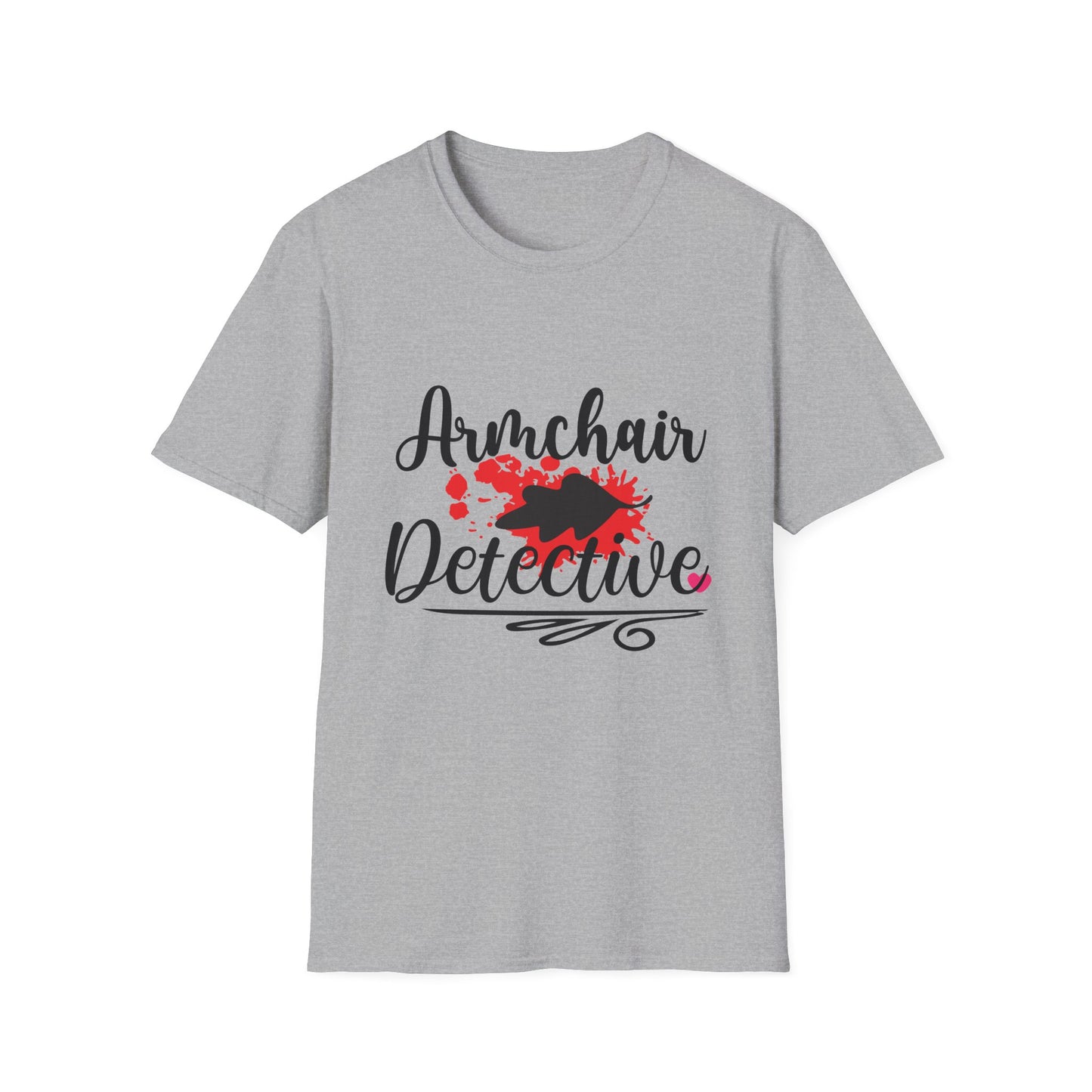 Armchair Detective Unisex Cotton Tee