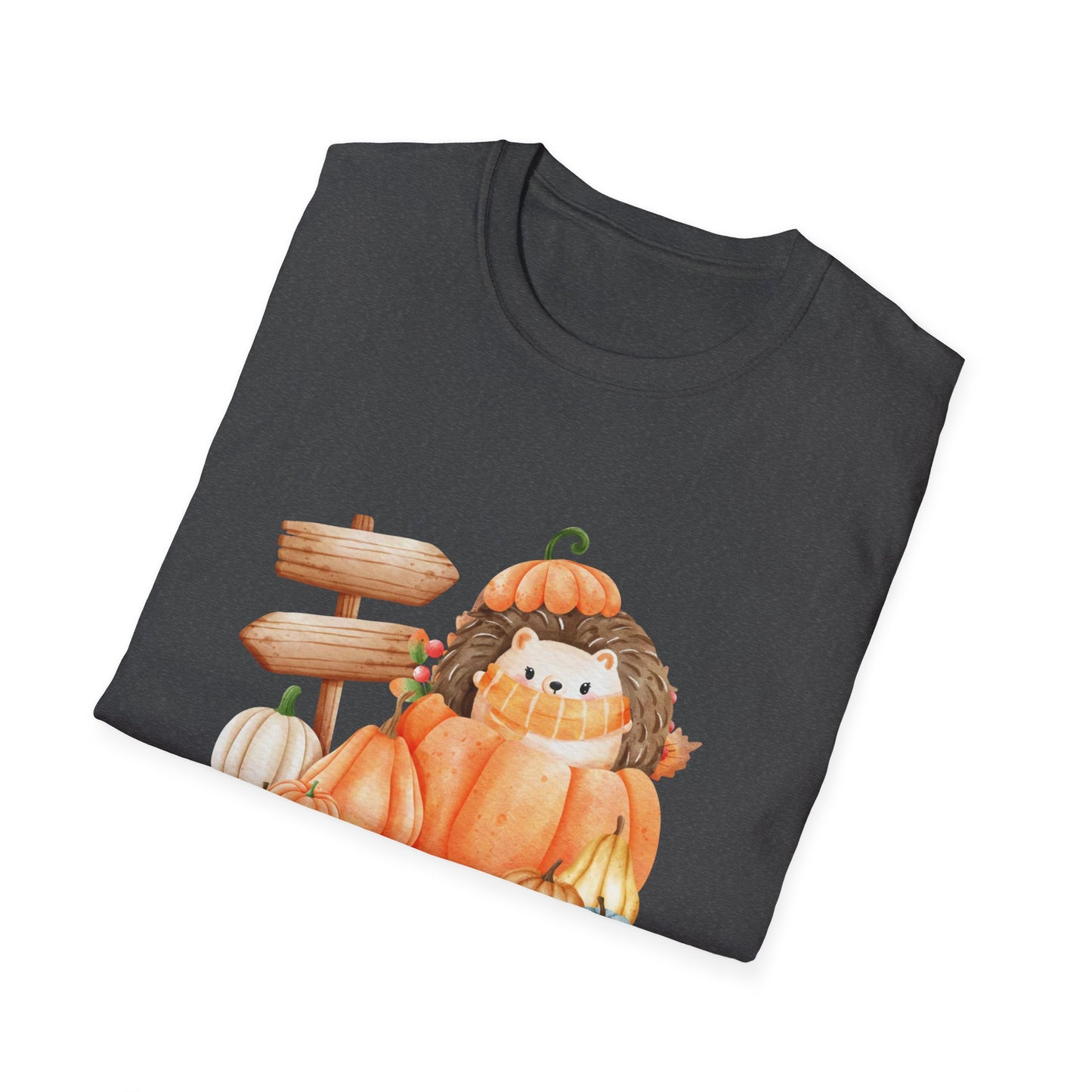 Autumn Hedgehog Unisex Graphic Tee