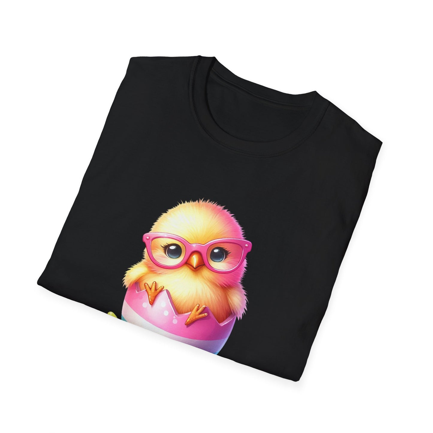 Easter Chick in Egg Unisex Cotton Tee