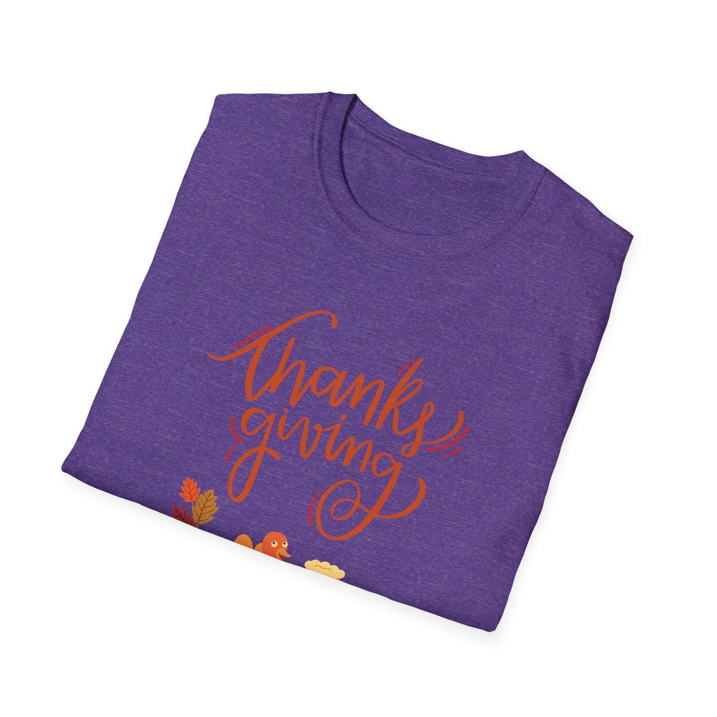 Thanksgiving Turkey Unisex Cotton Tee