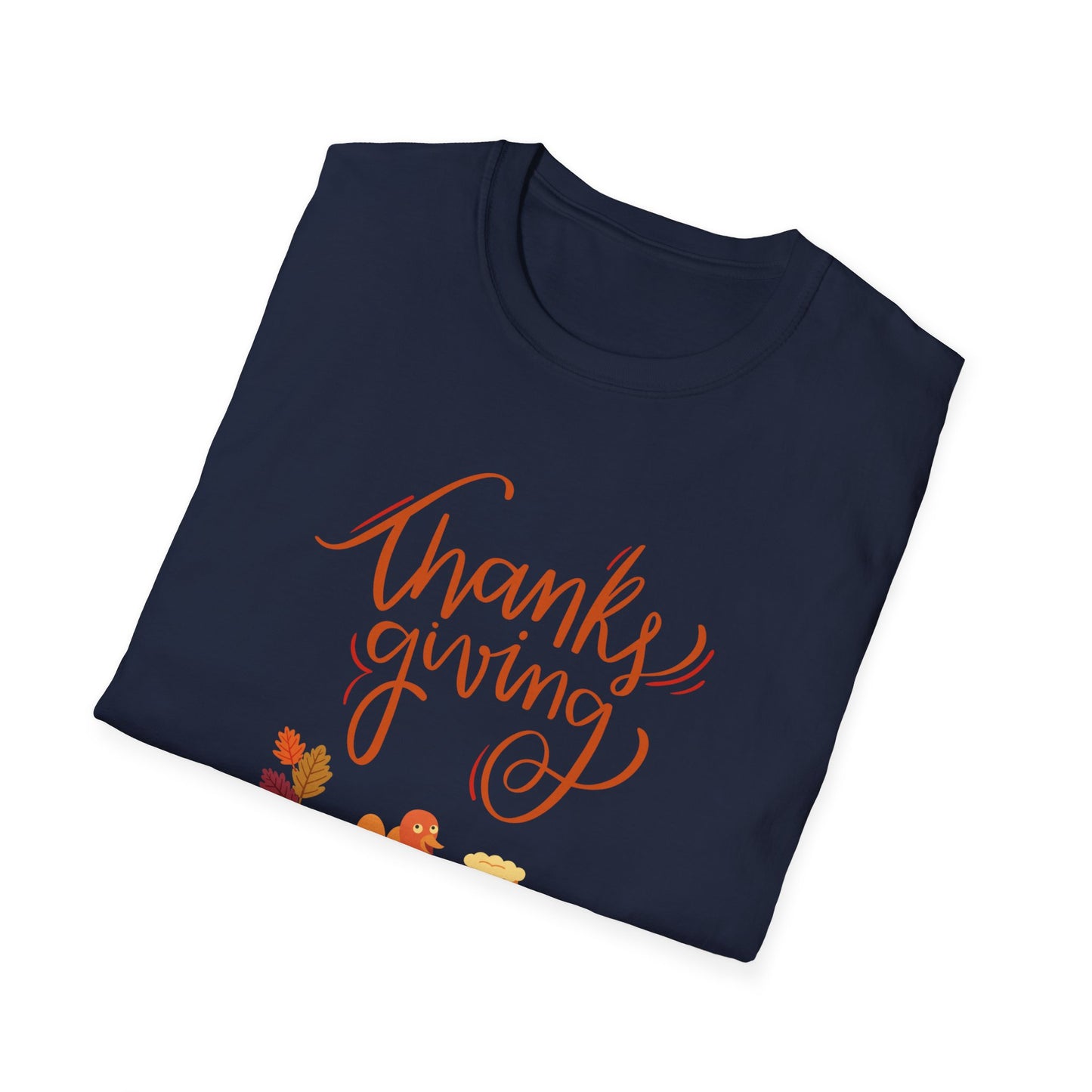 Thanksgiving Turkey Unisex Cotton Tee