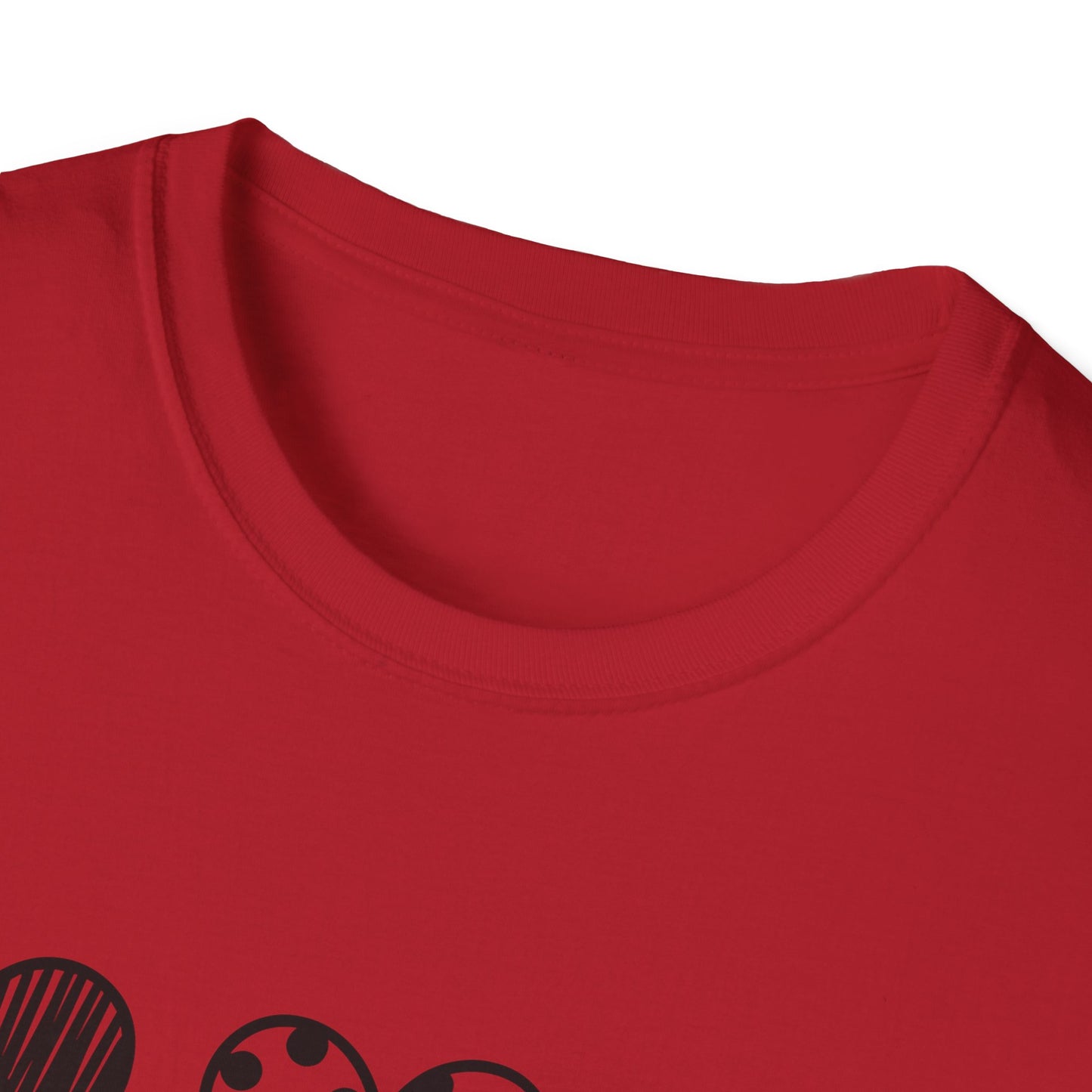 Love Heart Pattern Unisex Tee