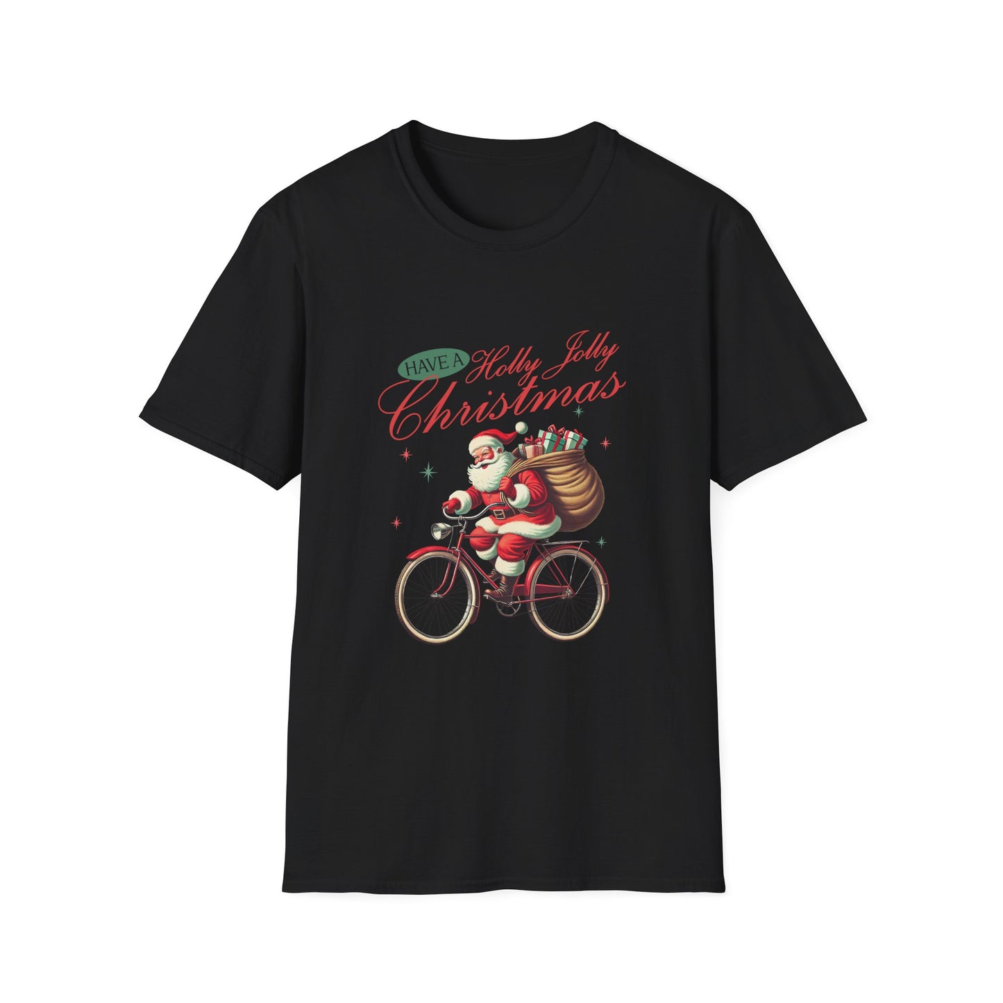 Retro Holly Jolly Christmas Tee