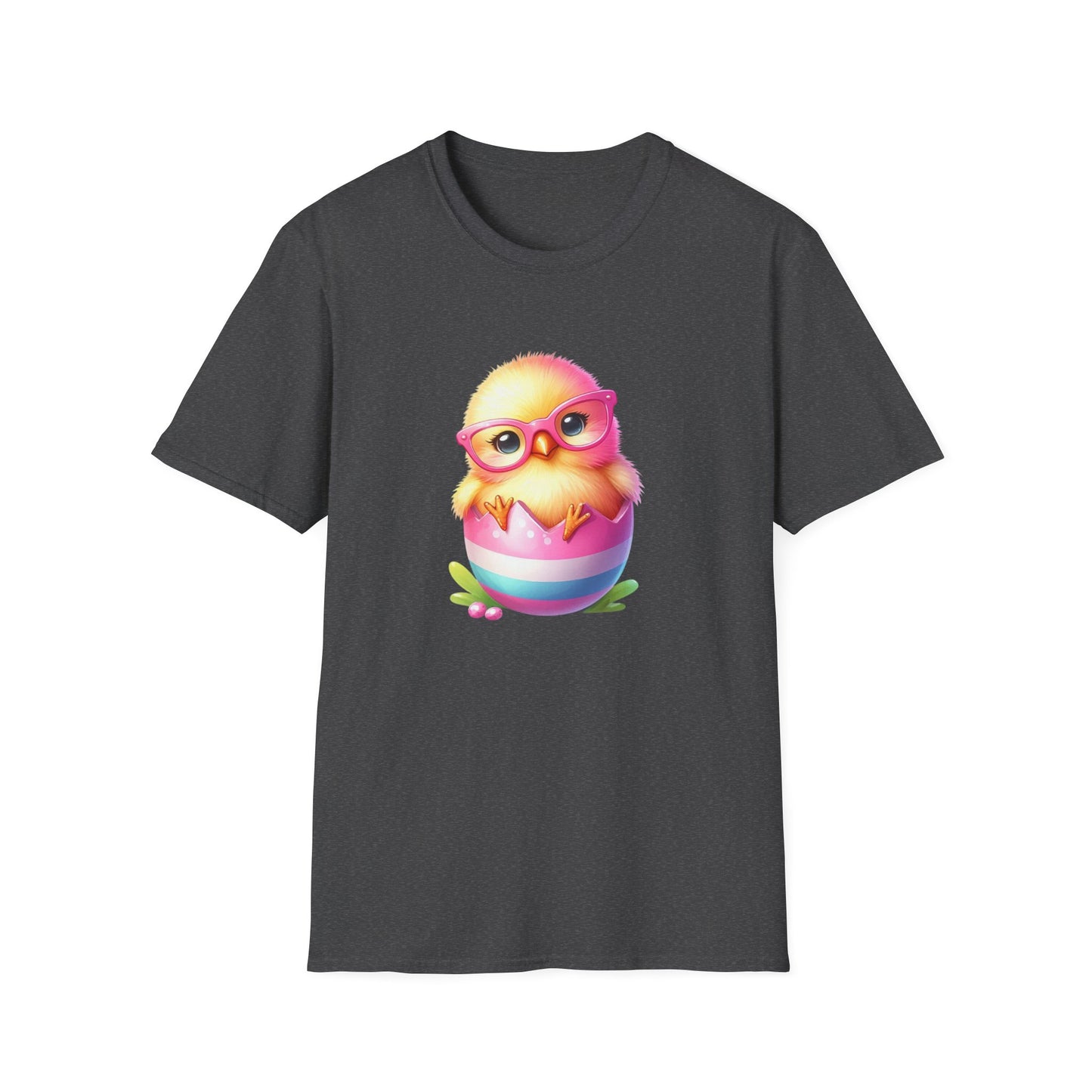 Easter Chick in Egg Unisex Cotton Tee