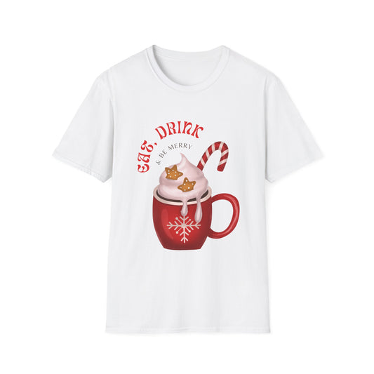 Hot Cocoa Eat Drink and Be Merry Tee