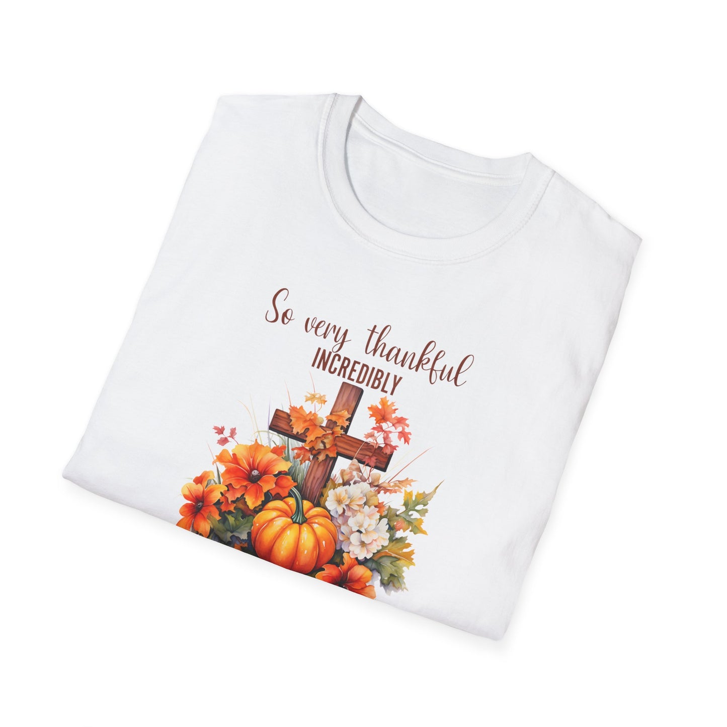 Thankful Grateful Blessed Unisex Tee