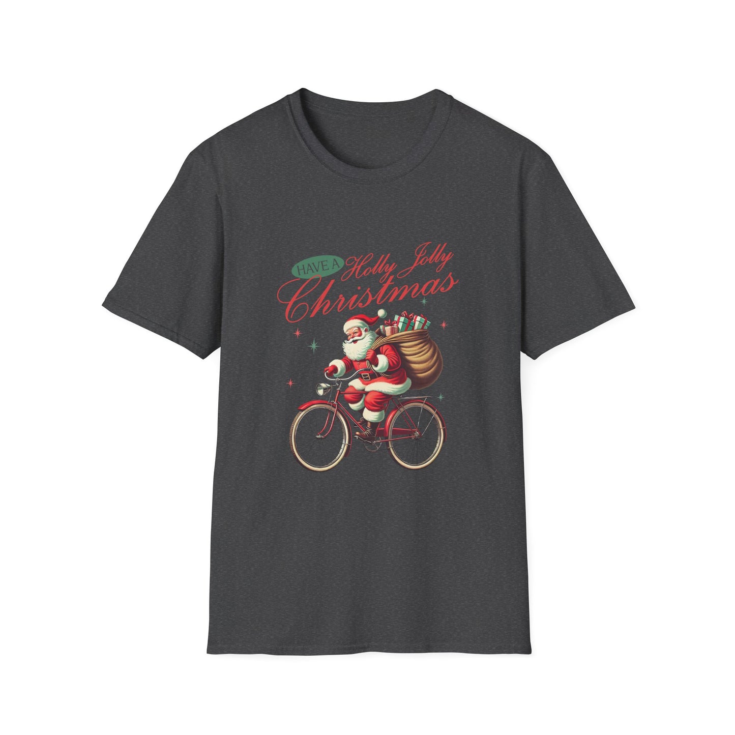 Retro Holly Jolly Christmas Tee