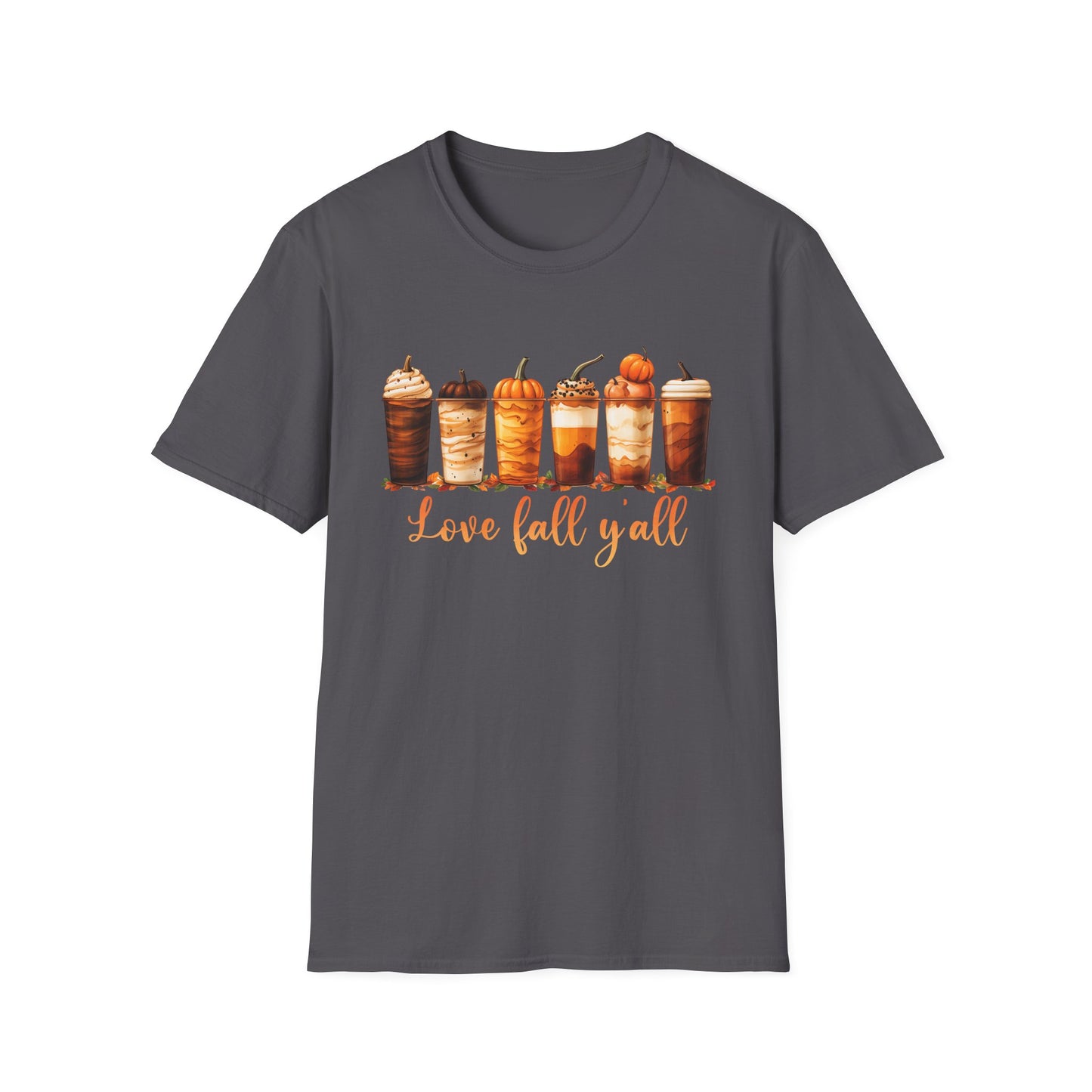 Love Fall Y'all Coffee Tee