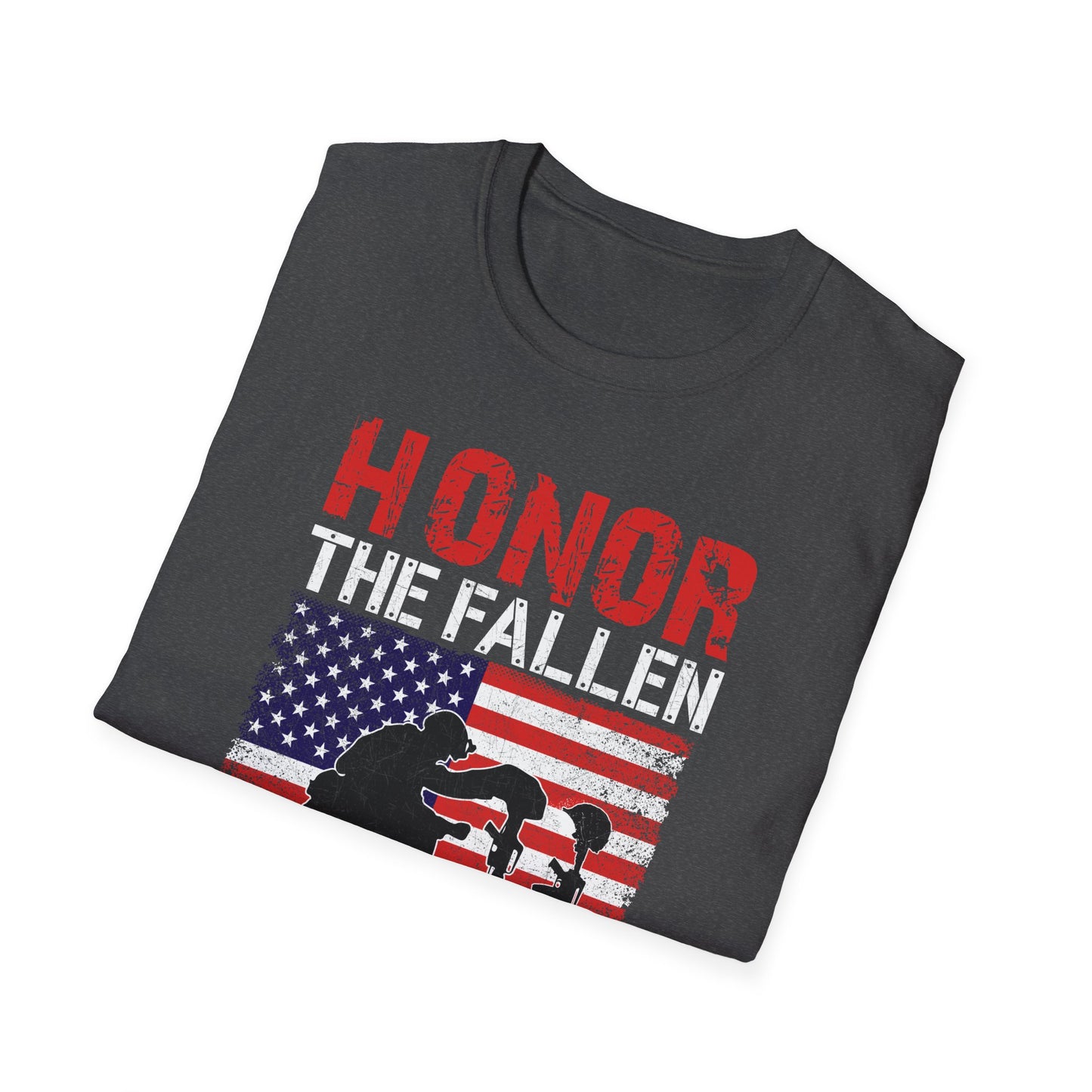 Honor the Fallen Thank the Living Unisex Cotton Tee