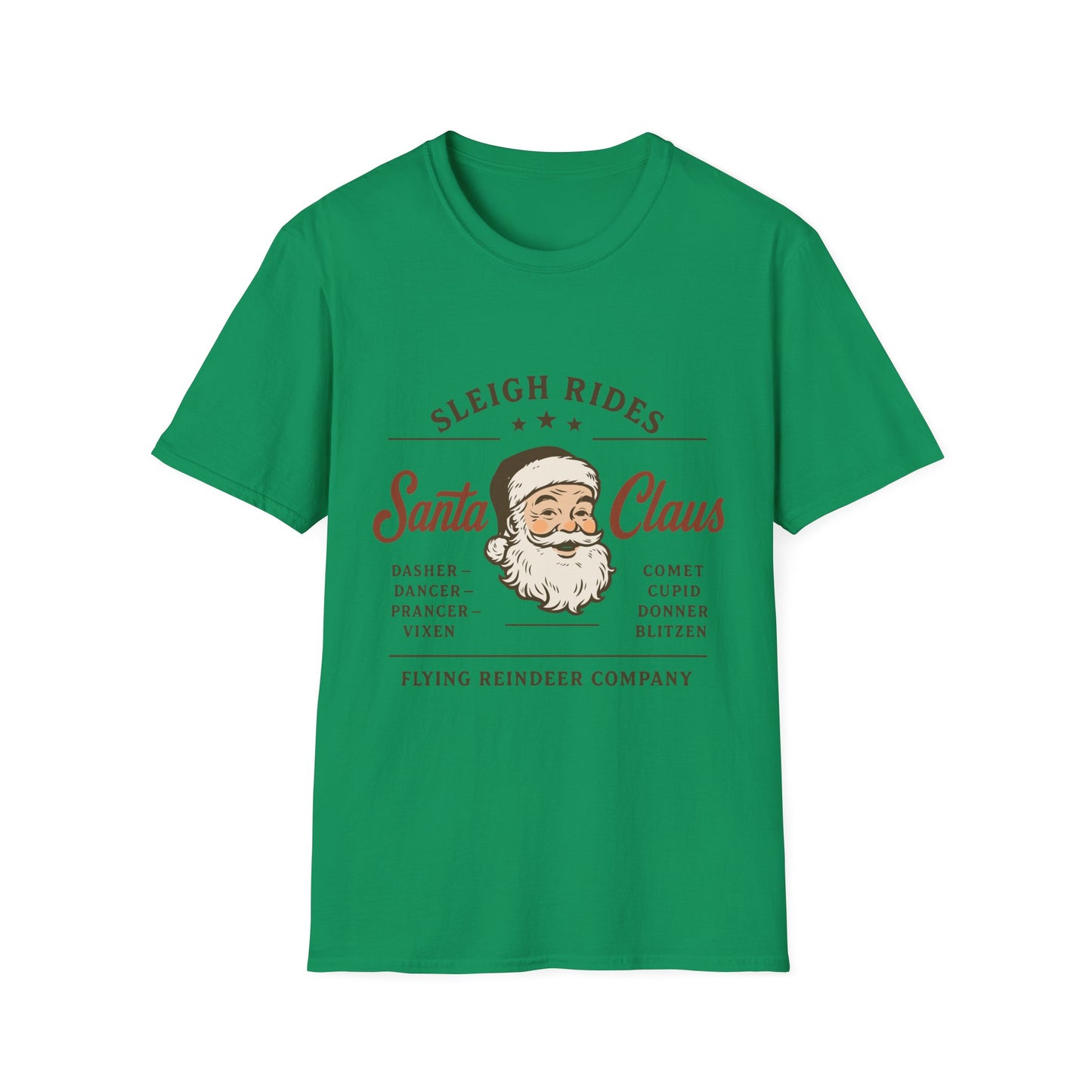 Santa Claus Sleigh Rides Tee