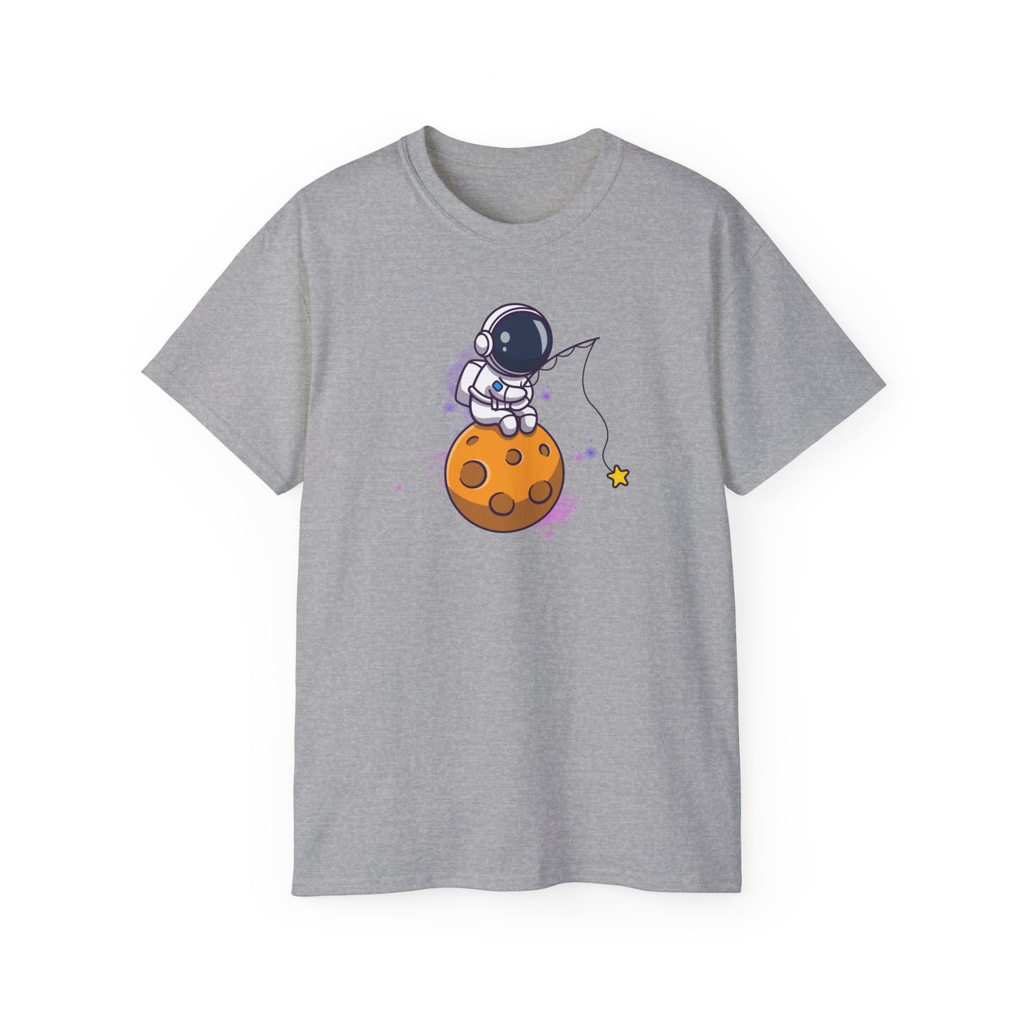 Fishing Spaceman Unisex Ultra Cotton Tee