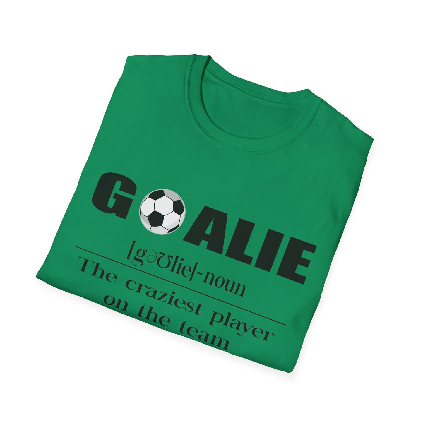 Soccer Goalie Definition Unisex Cotton Tee