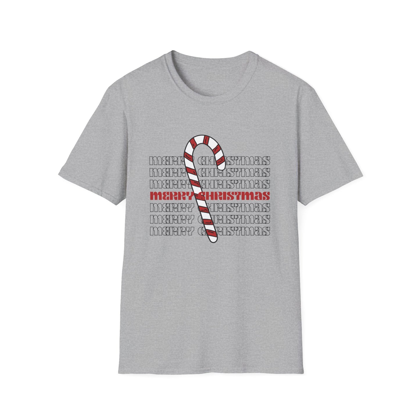 Merry Christmas Candy Cane Tee