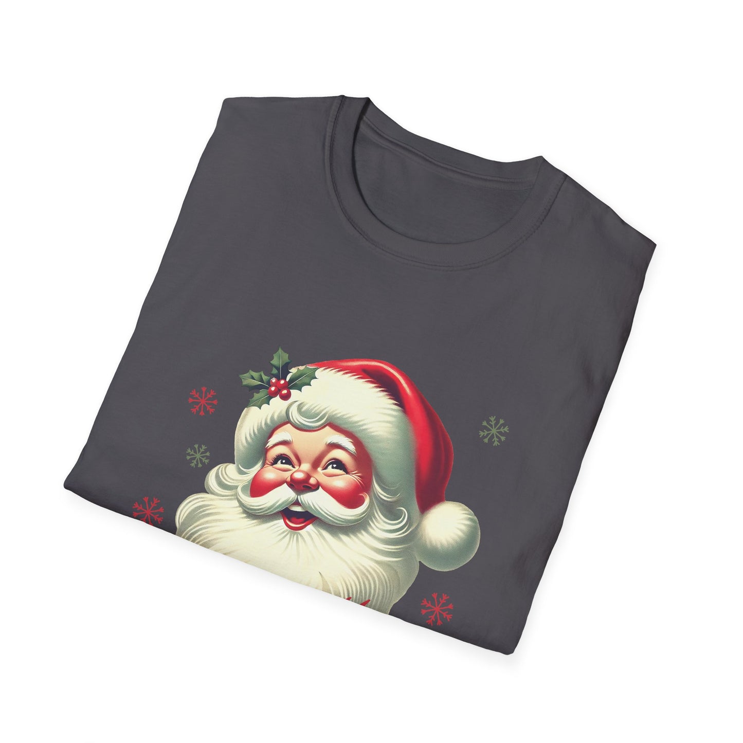 Retro Santa Christmas Tee