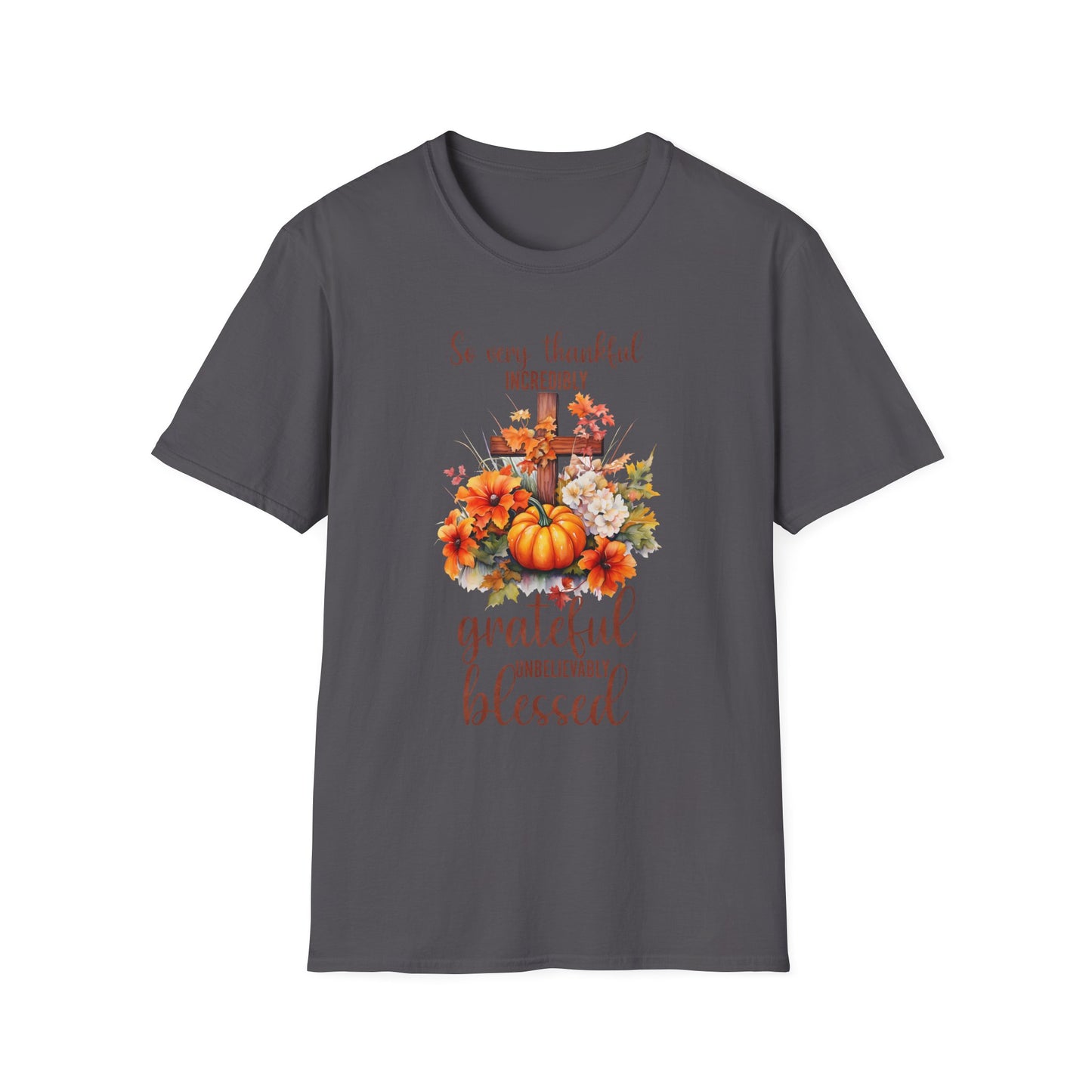 Thankful Grateful Blessed Unisex Tee