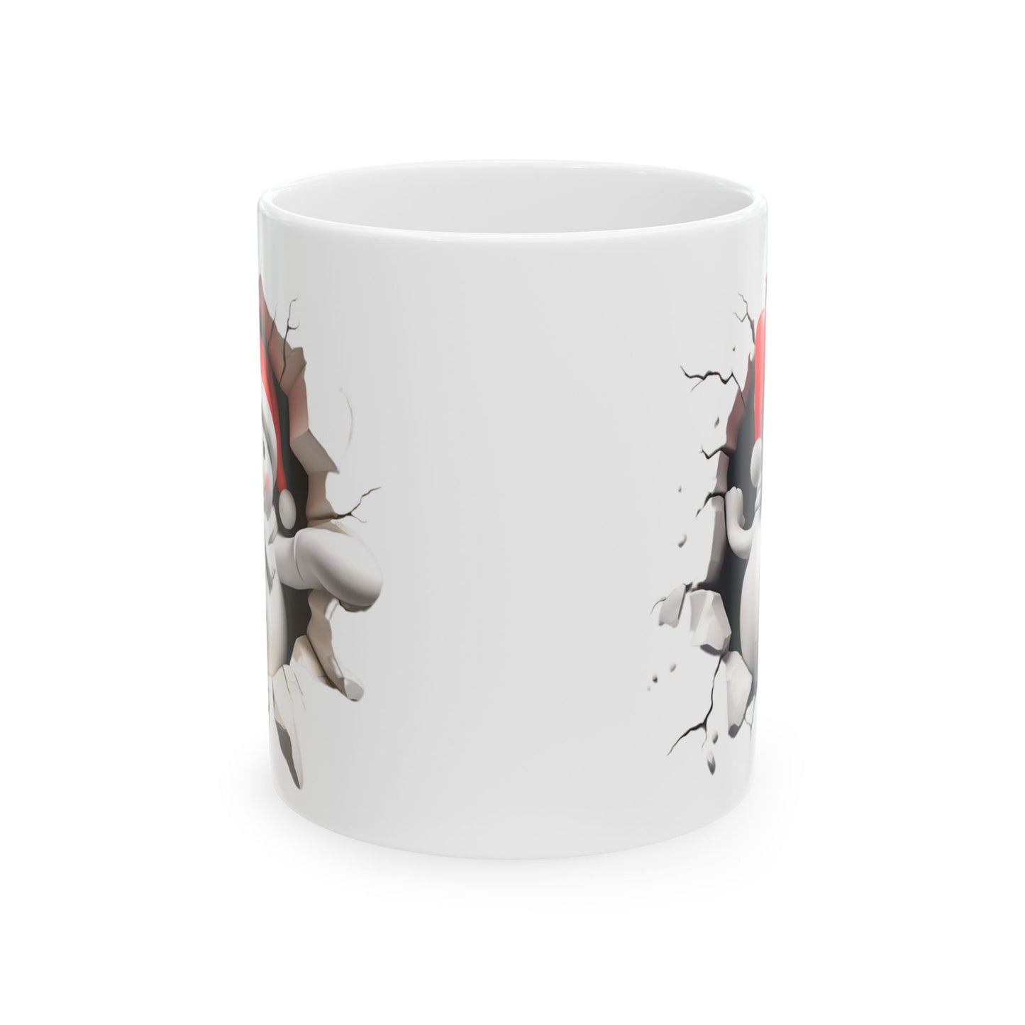 Christmas Snowman Breakthrough Mug