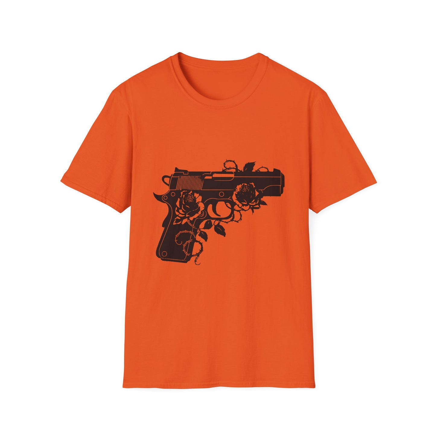 Pistol & Roses Unisex Cotton Tee