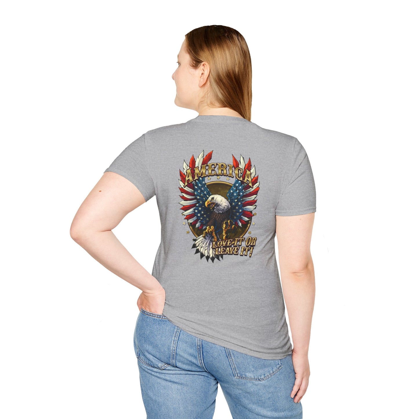 America "Love It or Leave It" Tee
