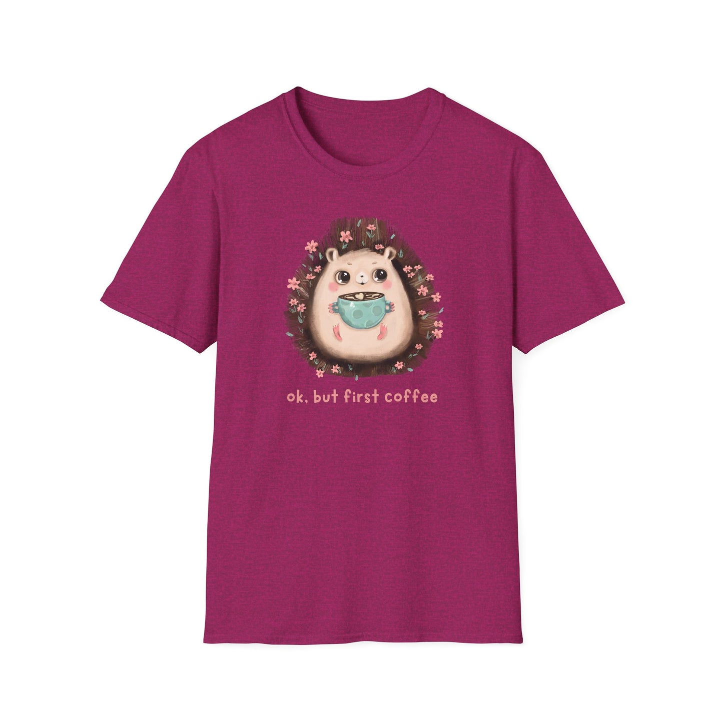Coffee Hedgehog T-Shirt