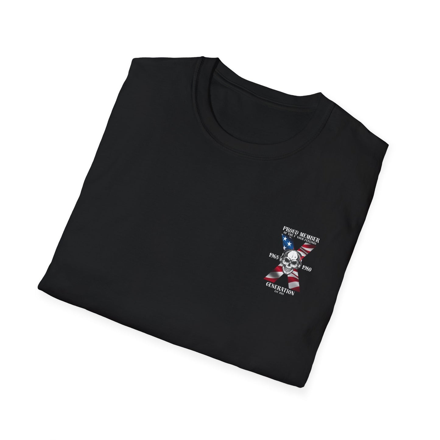 Gen X Flag and Skull Tee