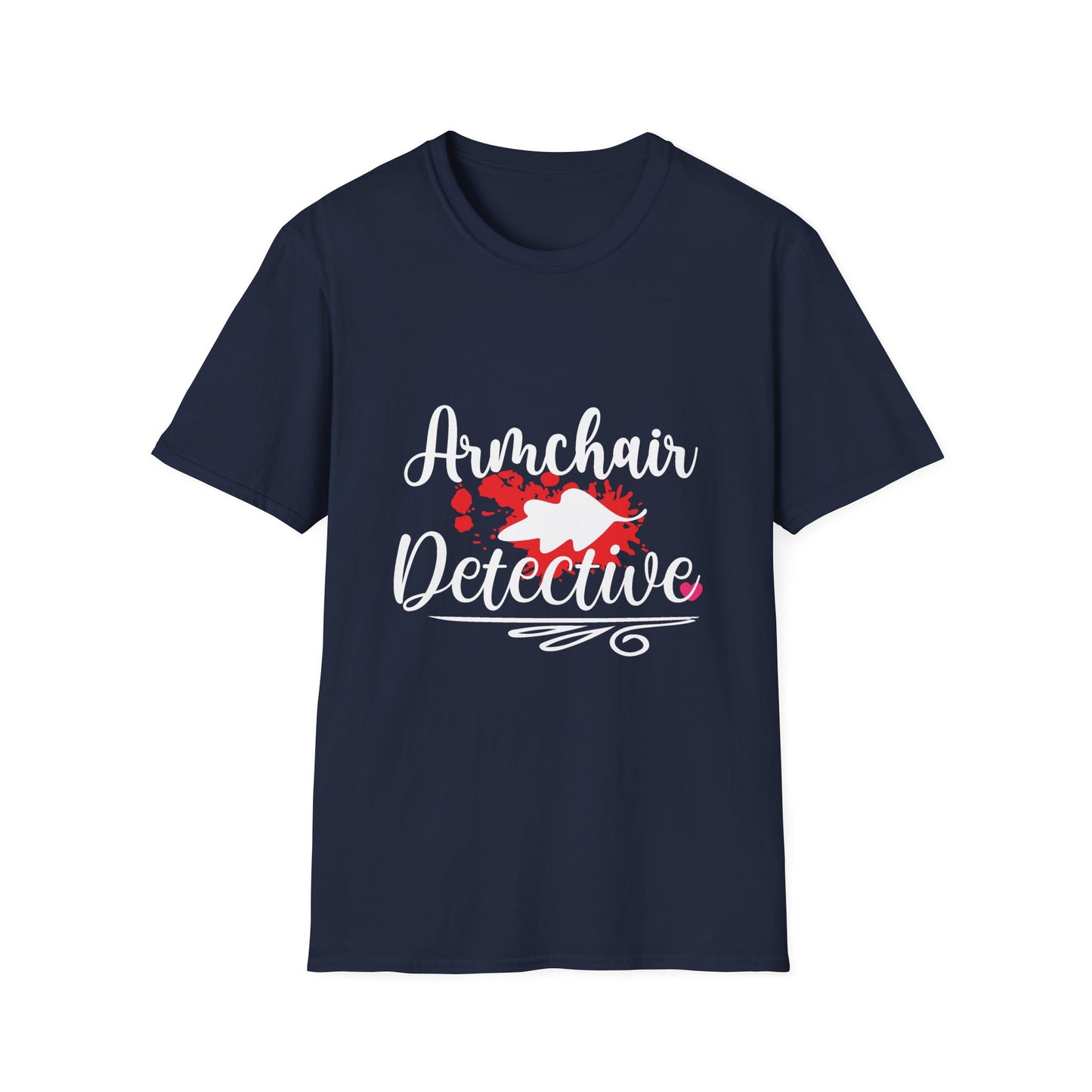 Armchair Detective Unisex Cotton Tee