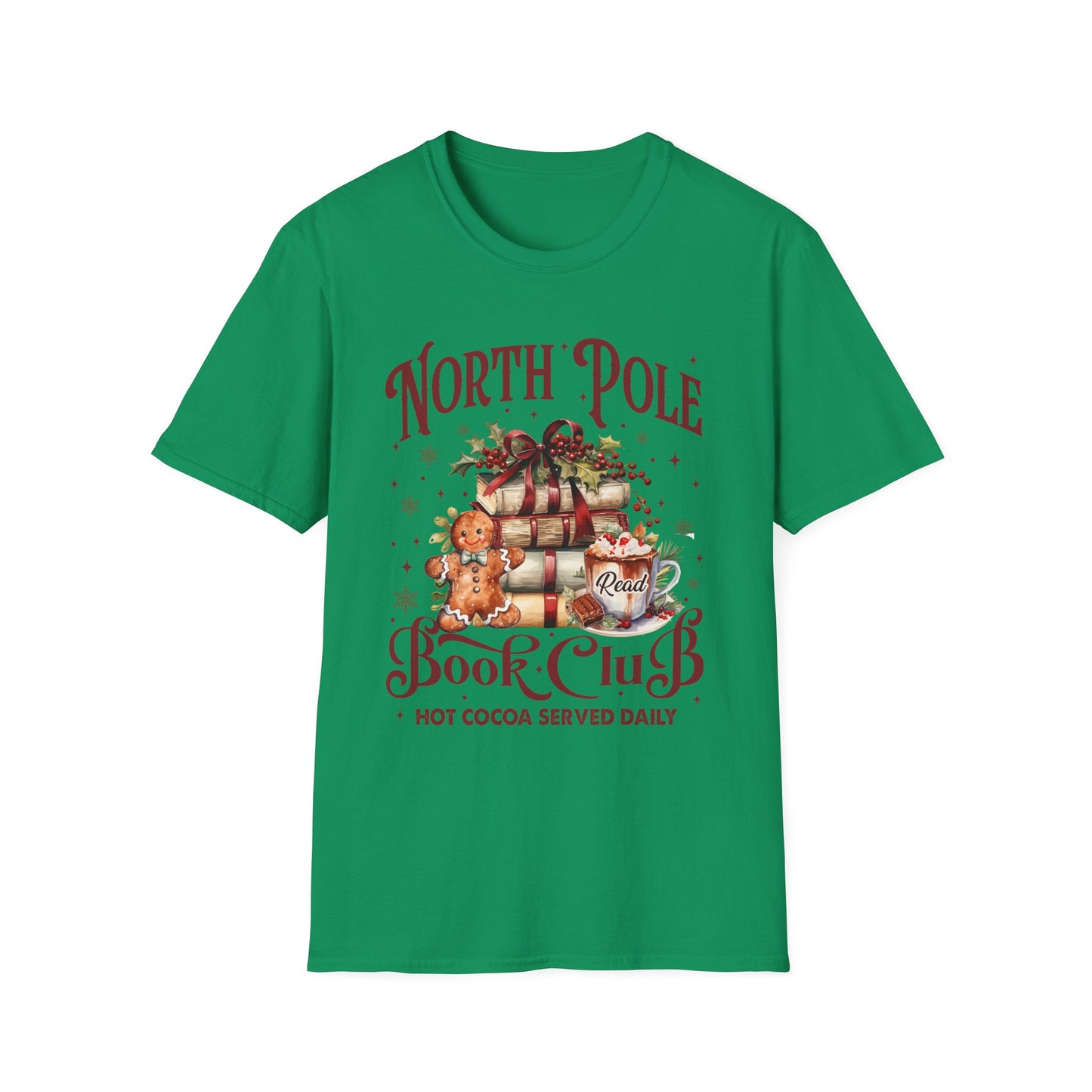 North Pole Book Club Tee
